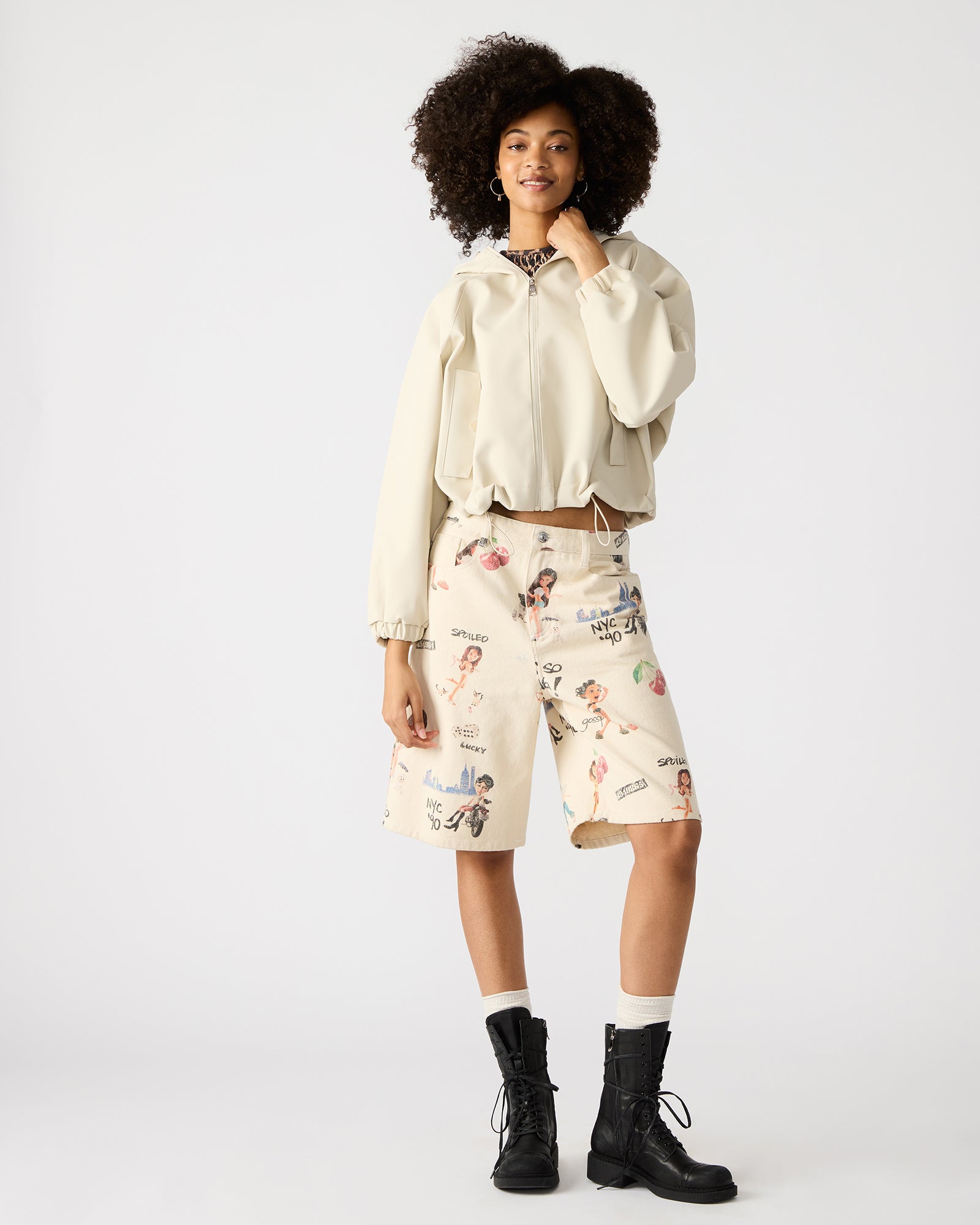 LUMI JACKET BONE-Cool A Warm