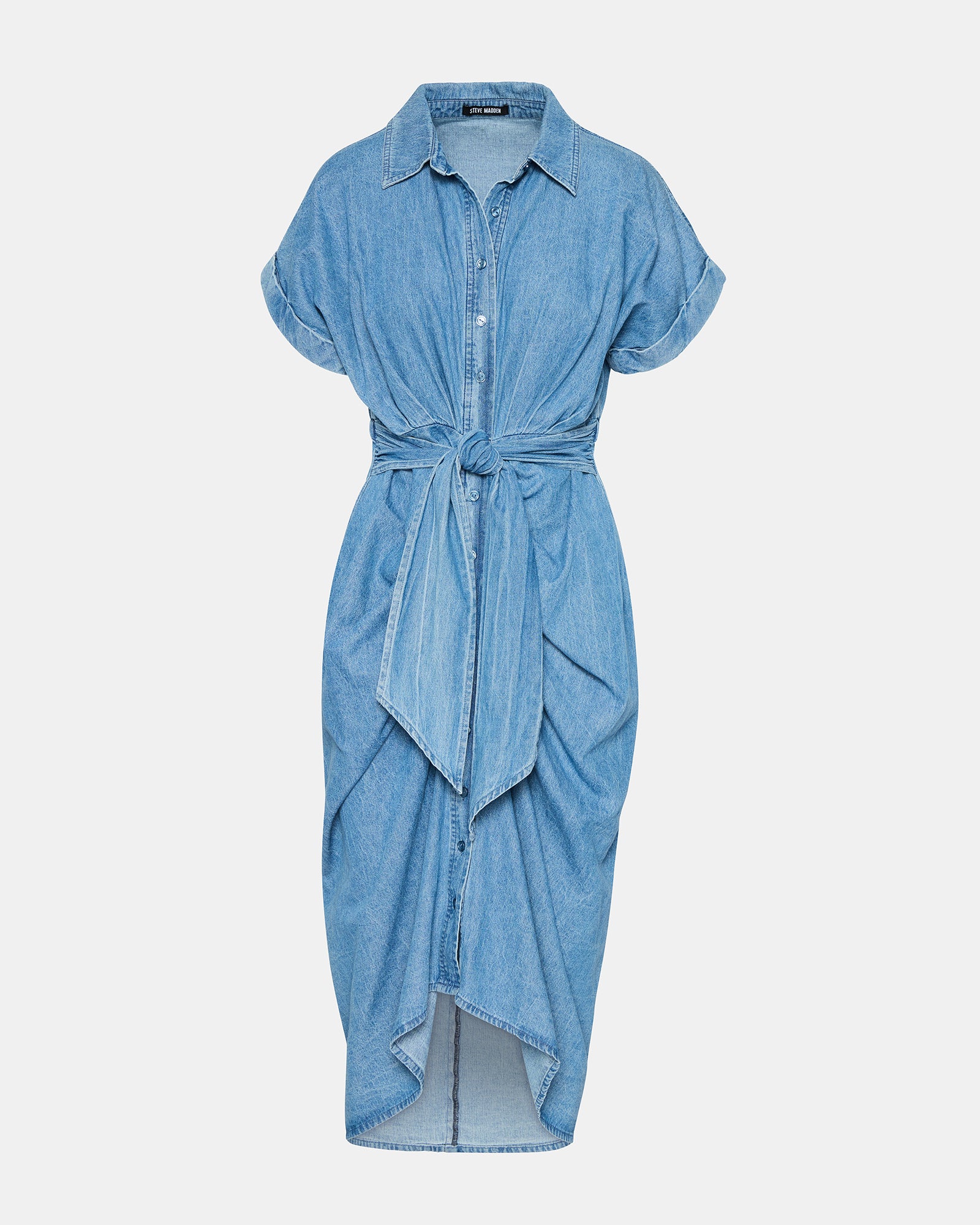 TORI DENIM DRESS-Cool A Warm