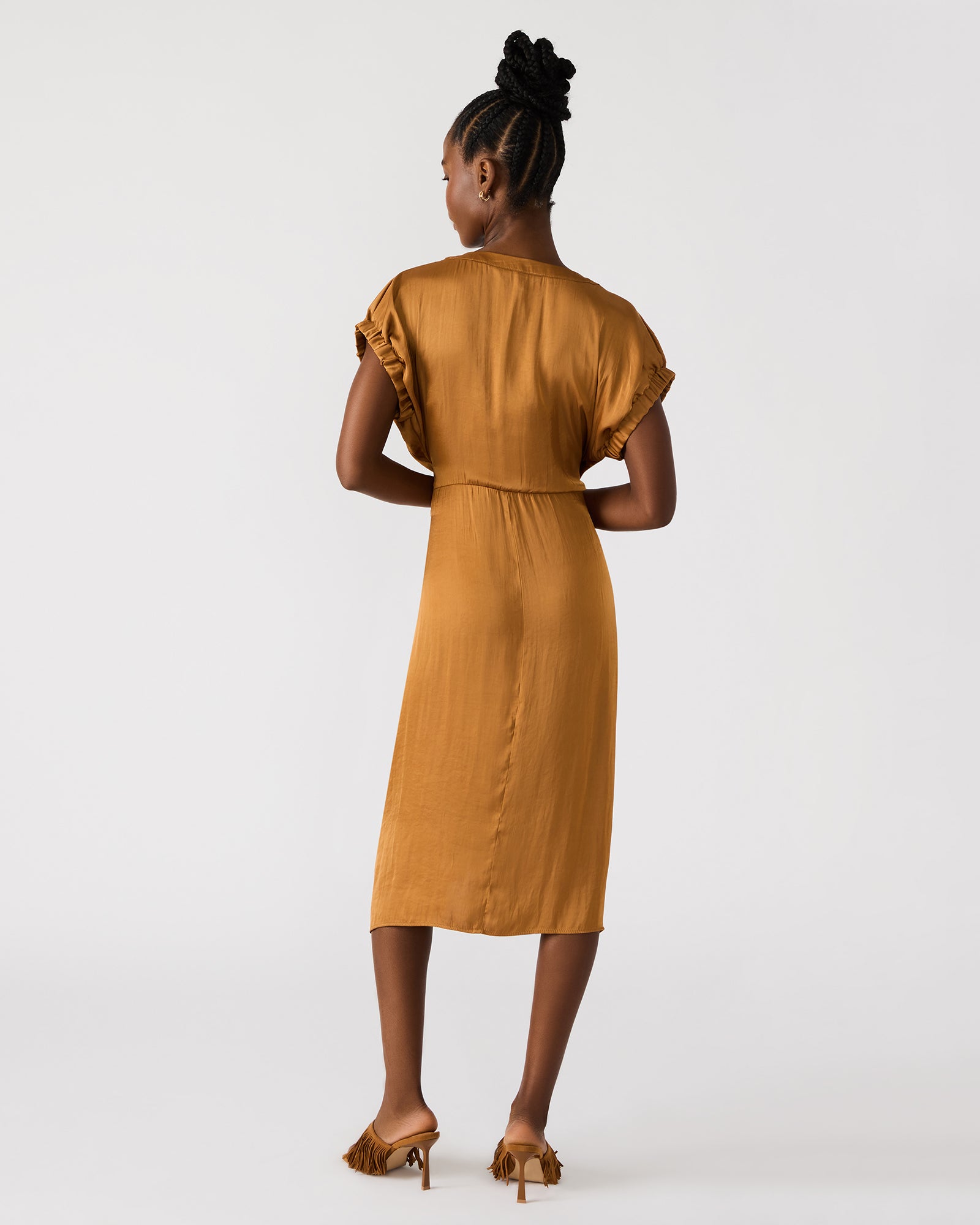 BRUNO DRESS CARAMEL-Cool A Warm