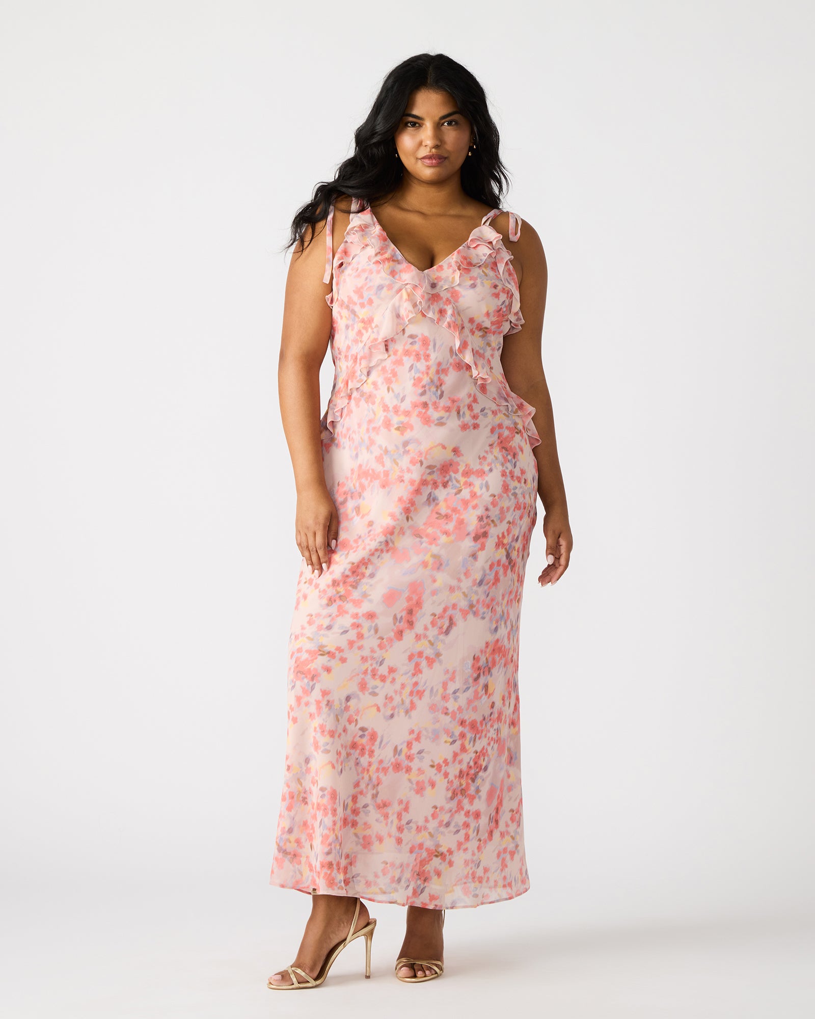 ADALINA DRESS LAVENDER-Cool A Warm