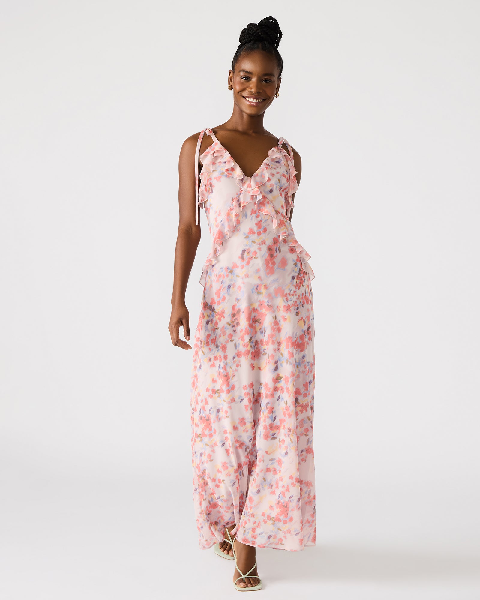 ADALINA DRESS LAVENDER-Cool A Warm