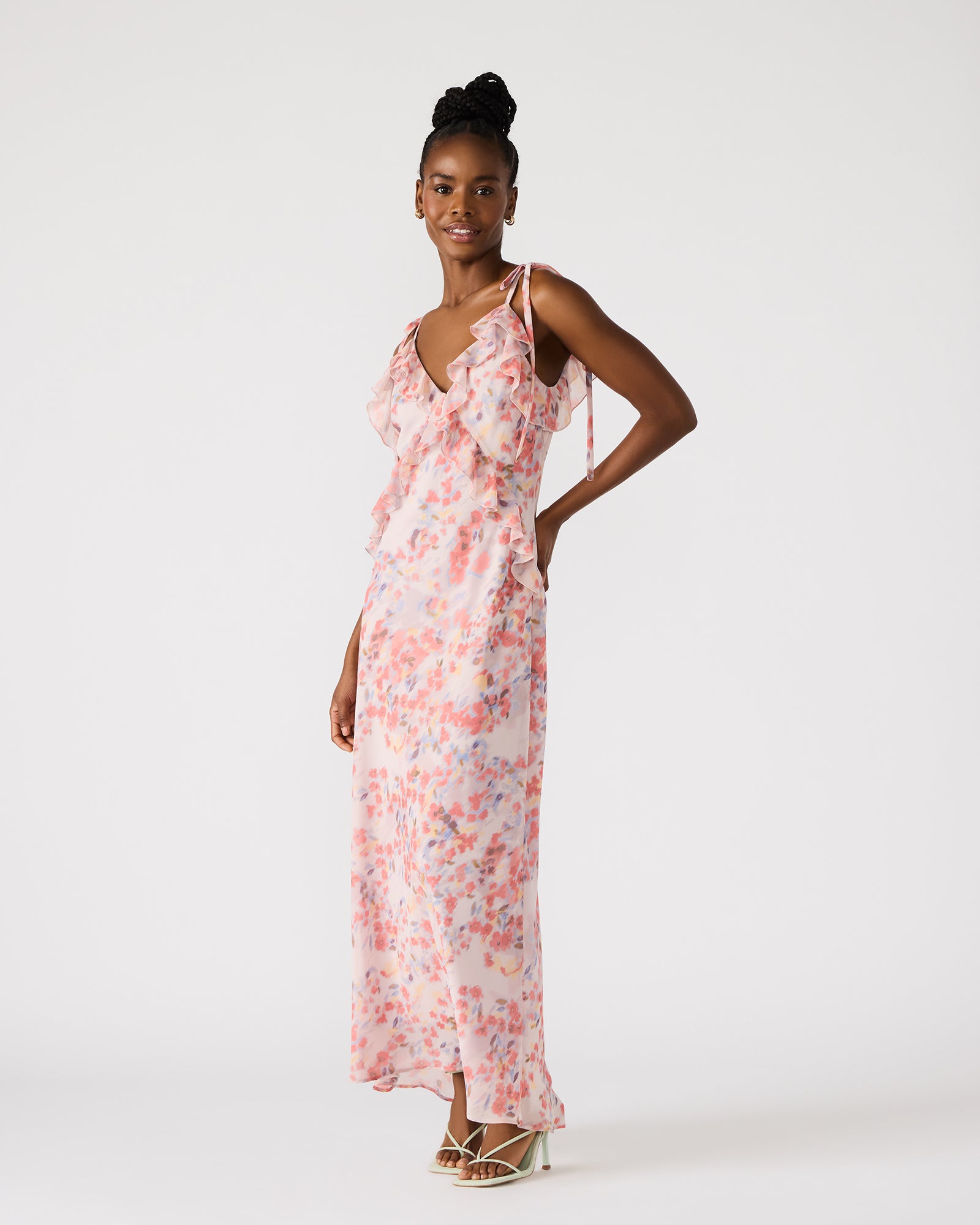 ADALINA DRESS LAVENDER-Cool A Warm