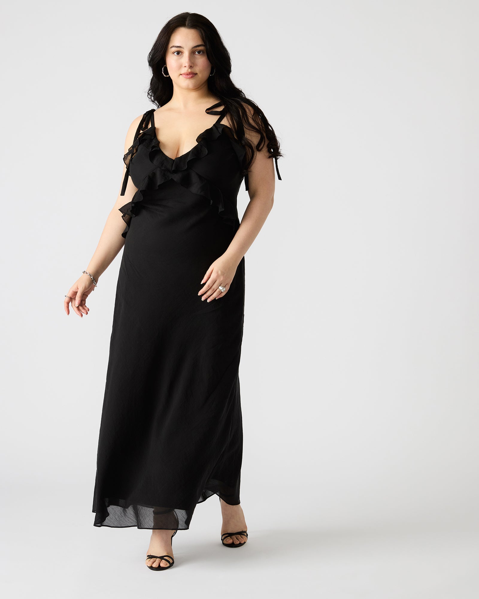 ADALINA DRESS BLACK-Cool A Warm