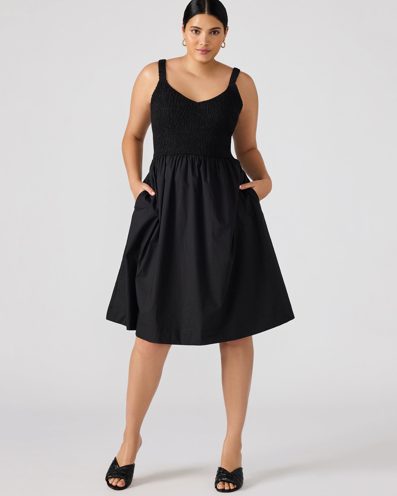 FLEUR DRESS BLACK-Cool A Warm