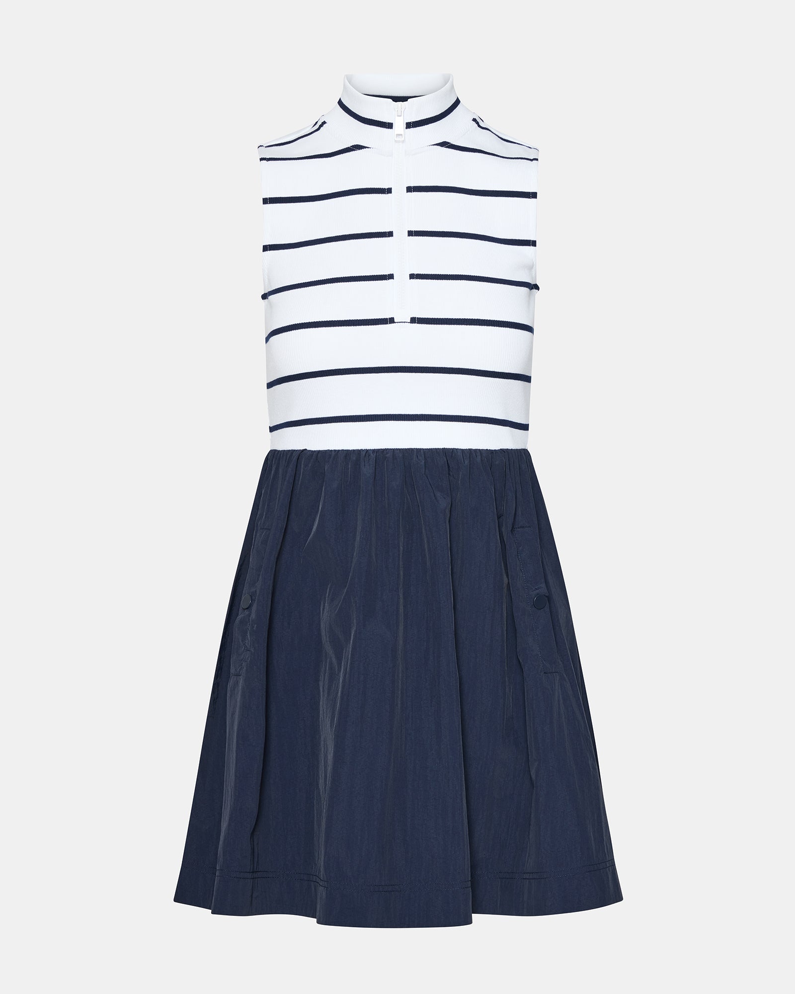 LYON DRESS NAVY-Cool A Warm