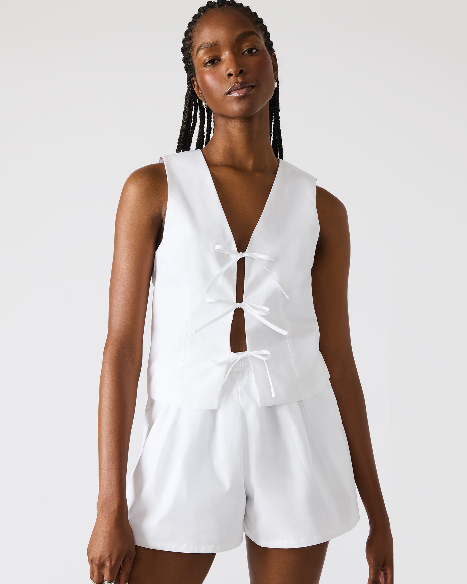 ALIZA TOP WHITE-Cool A Warm