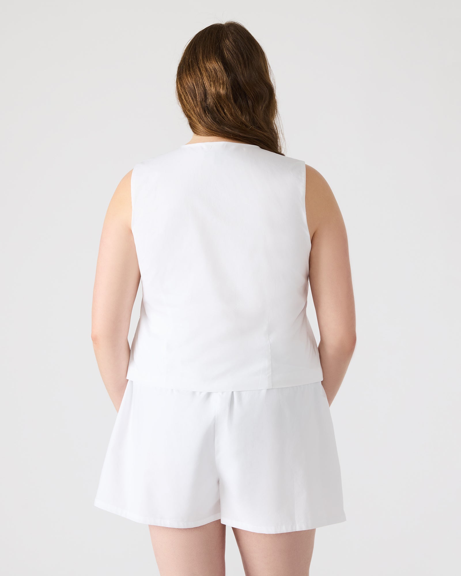 ALIZA TOP WHITE-Cool A Warm