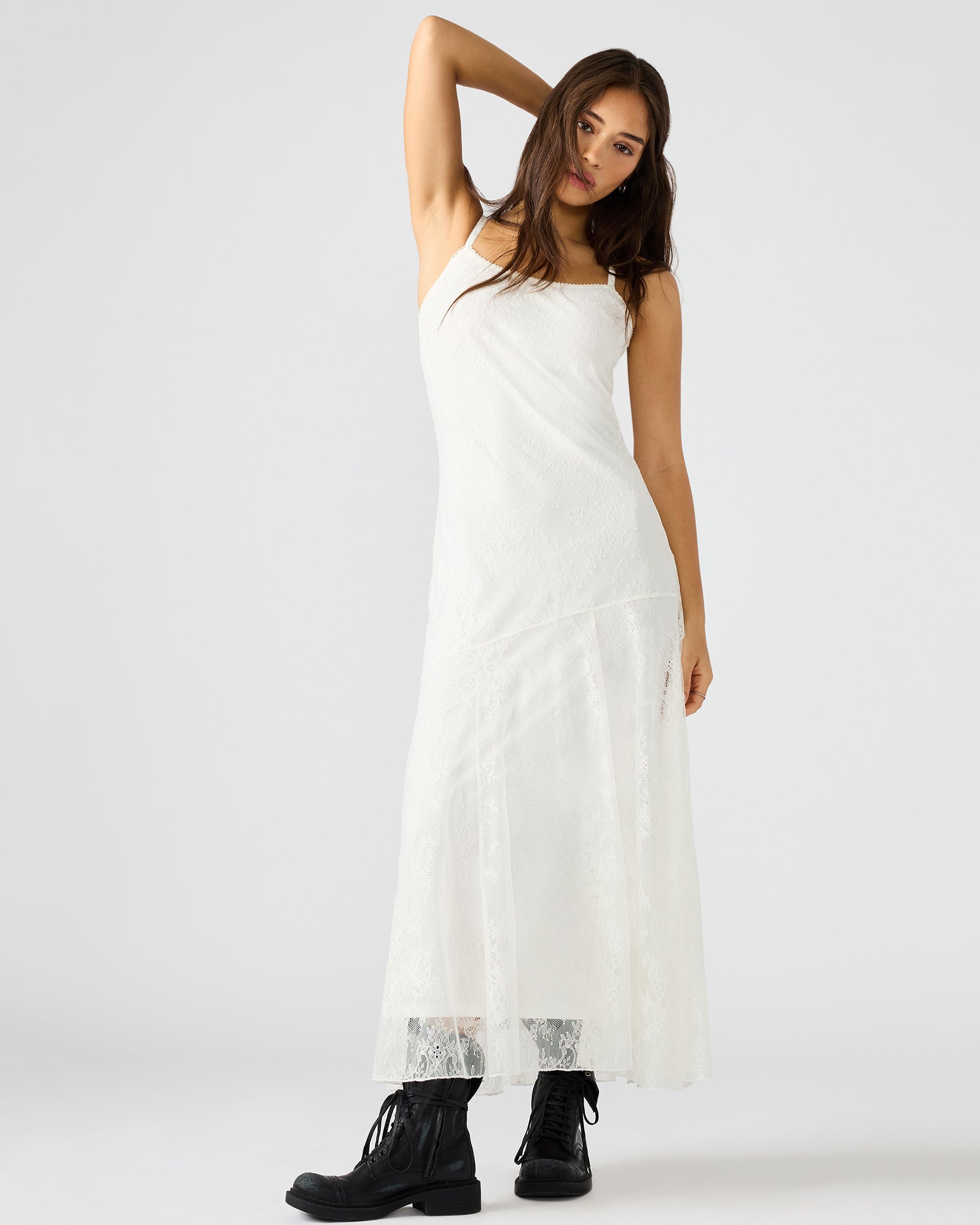 VEERA DRESS WHITE-Cool A Warm