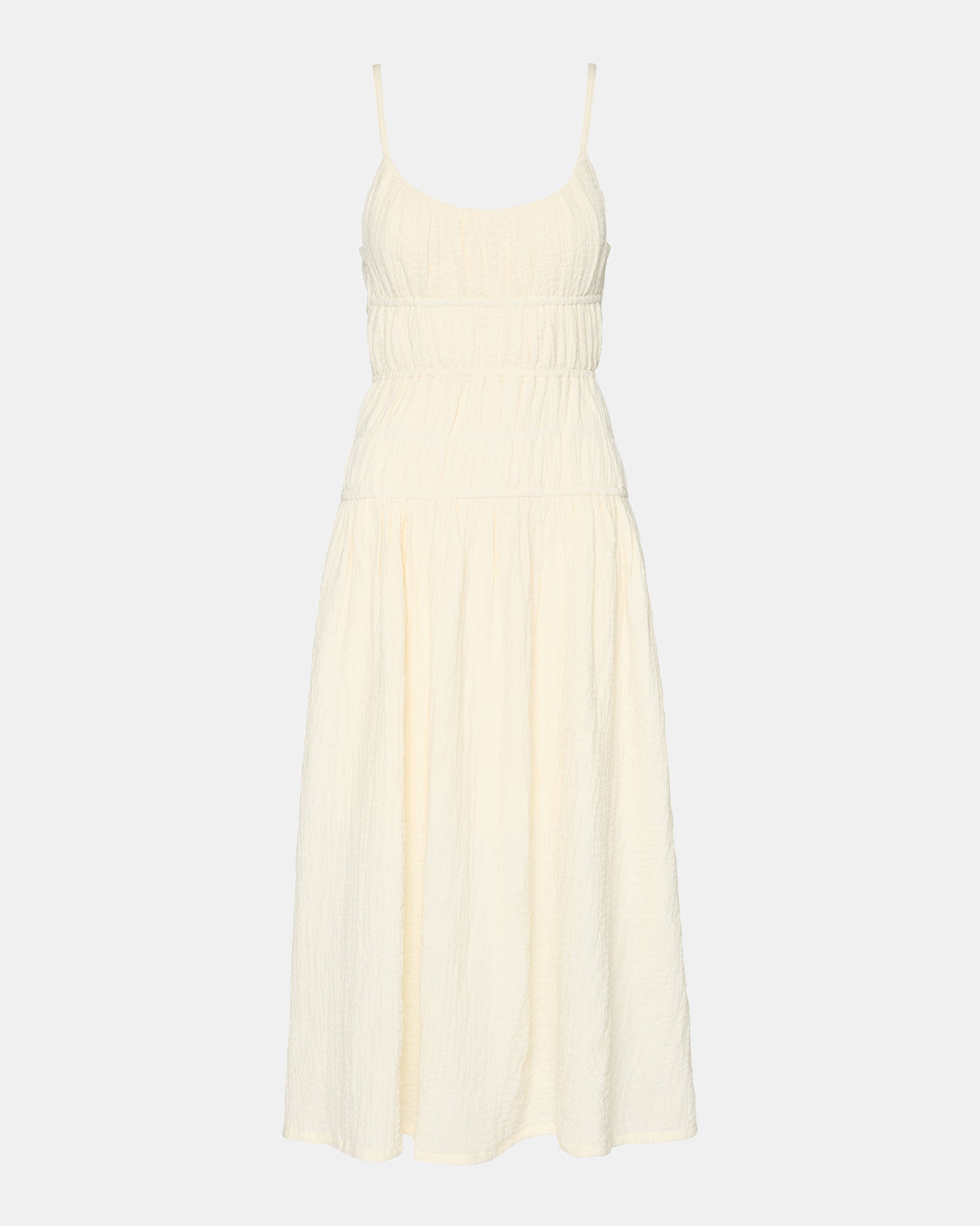 TOBY DRESS IVORY-Cool A Warm