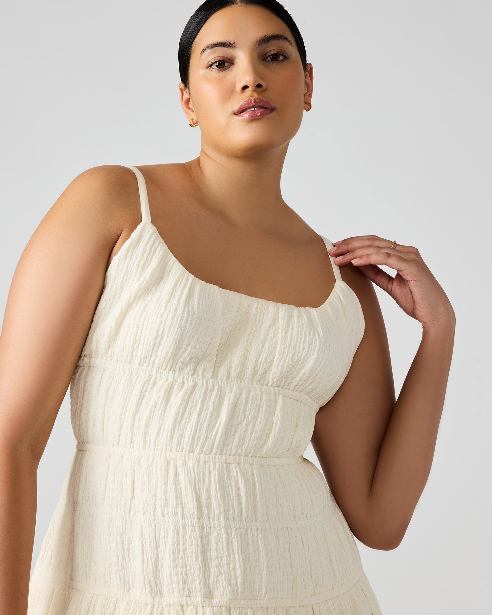 TOBY DRESS IVORY-Cool A Warm