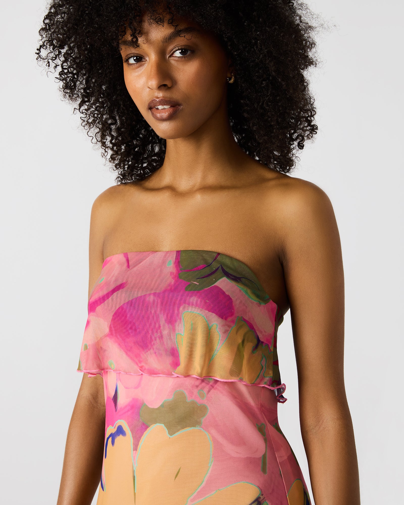 BRYAR DRESS MULTI-Cool A Warm