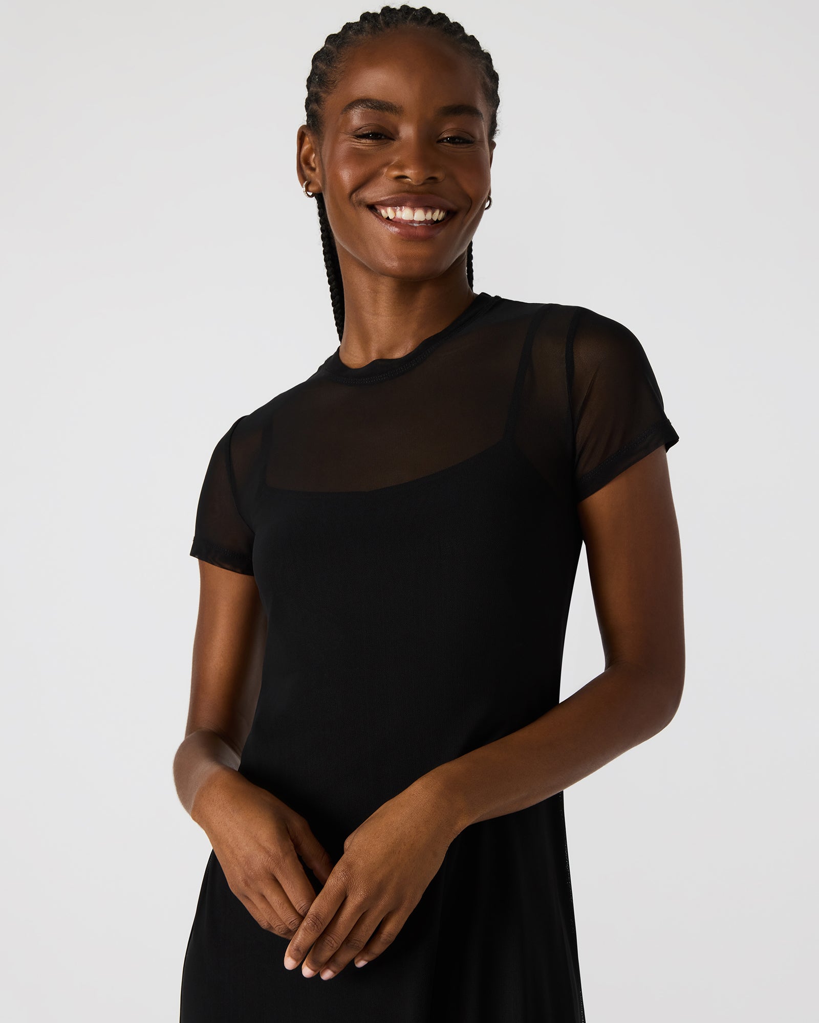 NOLA DRESS BLACK-Cool A Warm