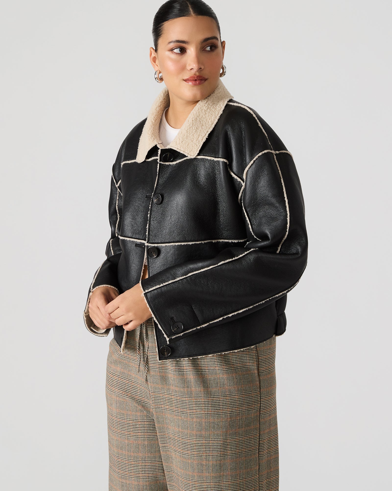 TILIA COAT BLACK-Cool A Warm