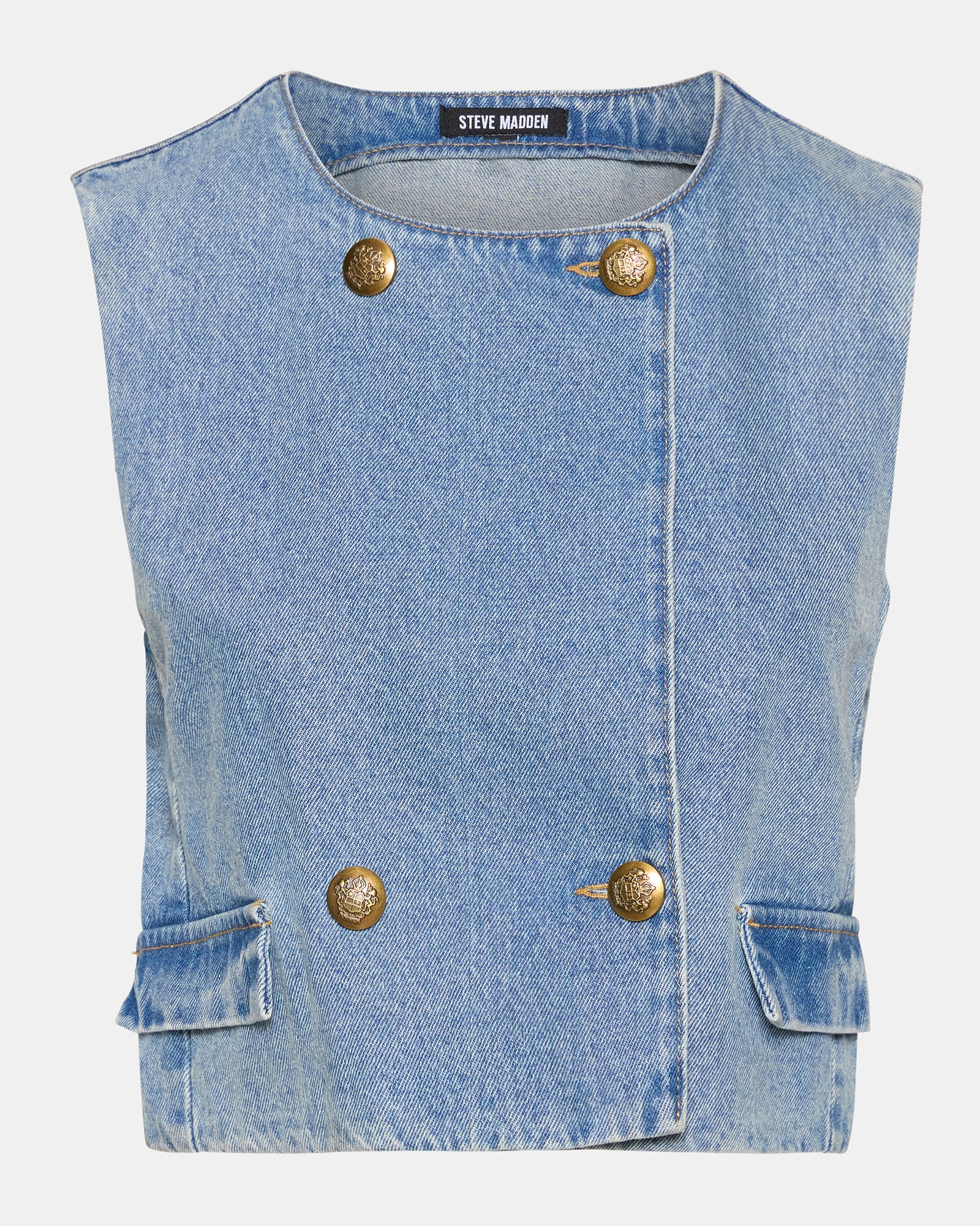 BREA VEST FOREVER BLUE-Cool A Warm