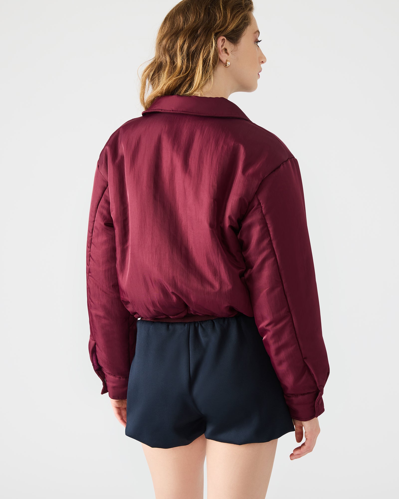 SELMA JACKET WINE-Cool A Warm