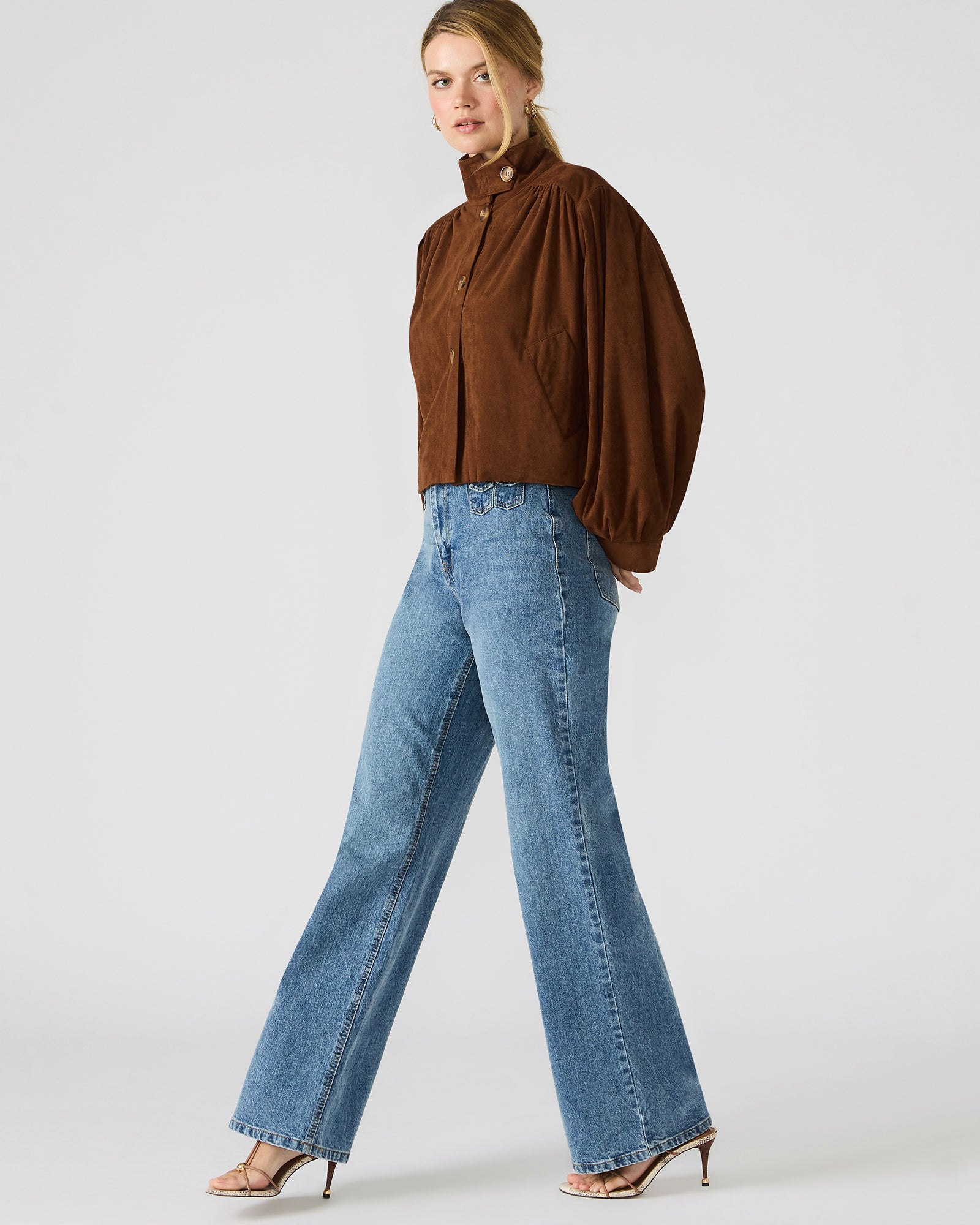 DIERDRA JACKET CHICORY COFFEE-Cool A Warm