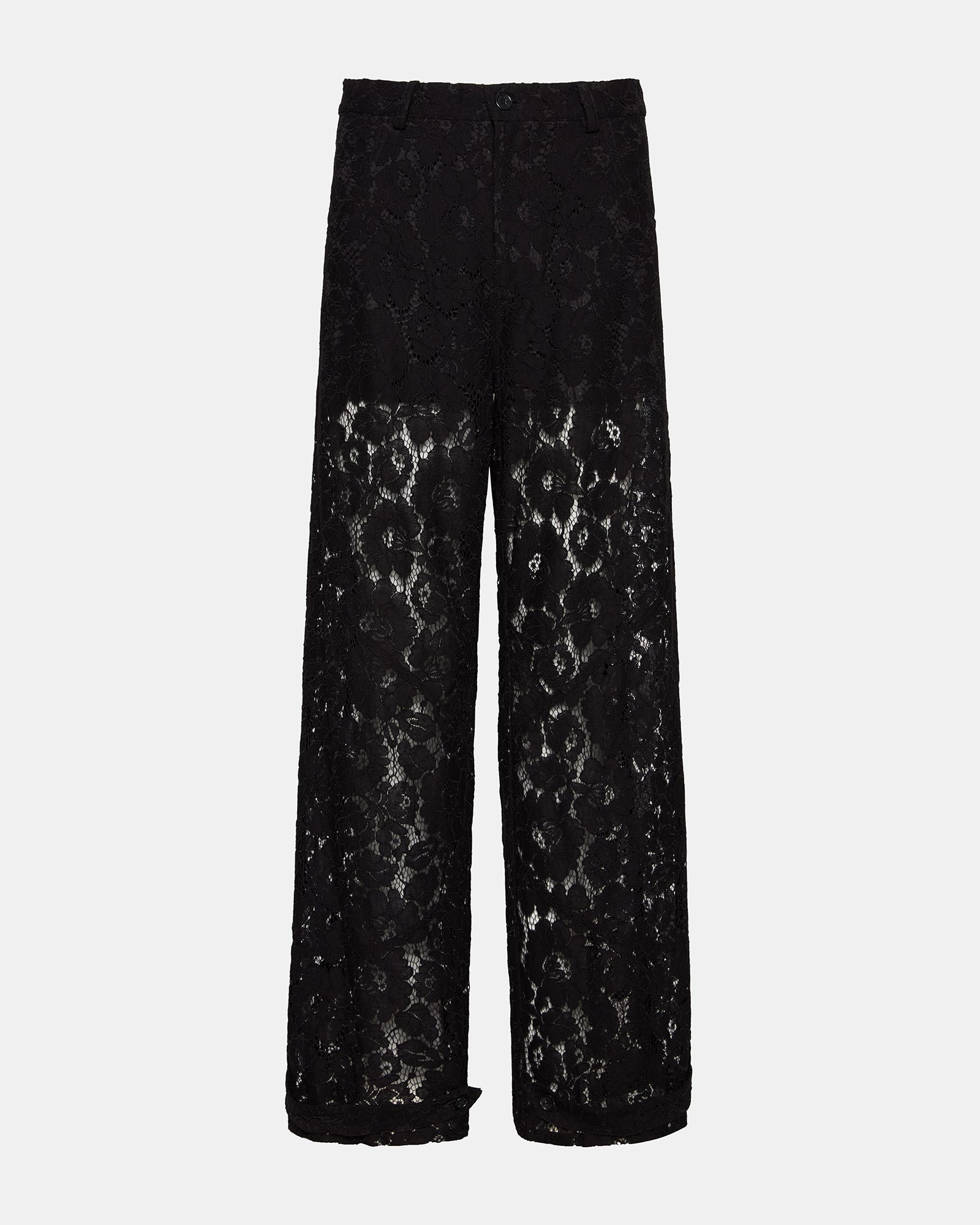 TRE LACE PANT BLACK-Cool A Warm