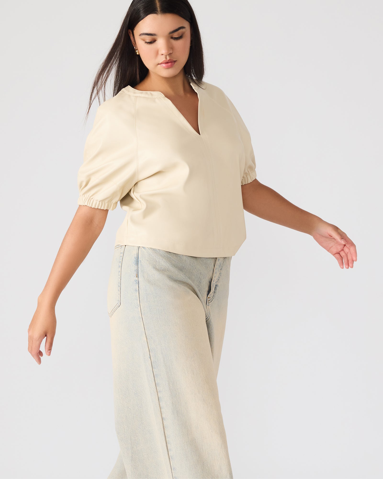 ROXANNE TOP BONE-Cool A Warm