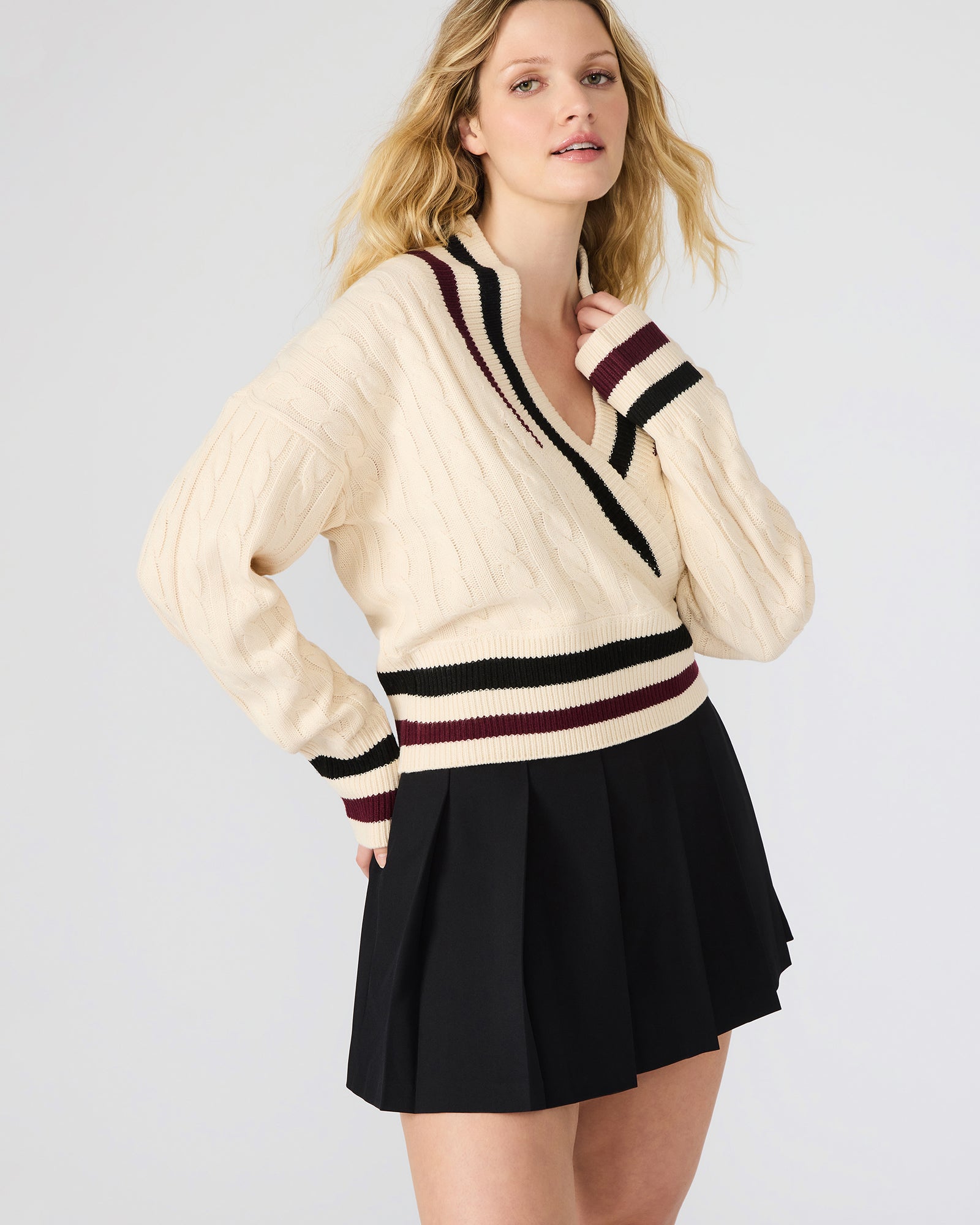 ADDISON SWEATER CREAM-Cool A Warm