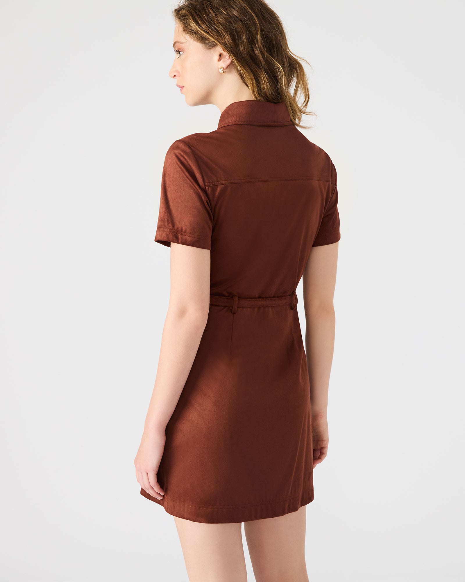 JOLIANA DRESS DARK FIG-Cool A Warm