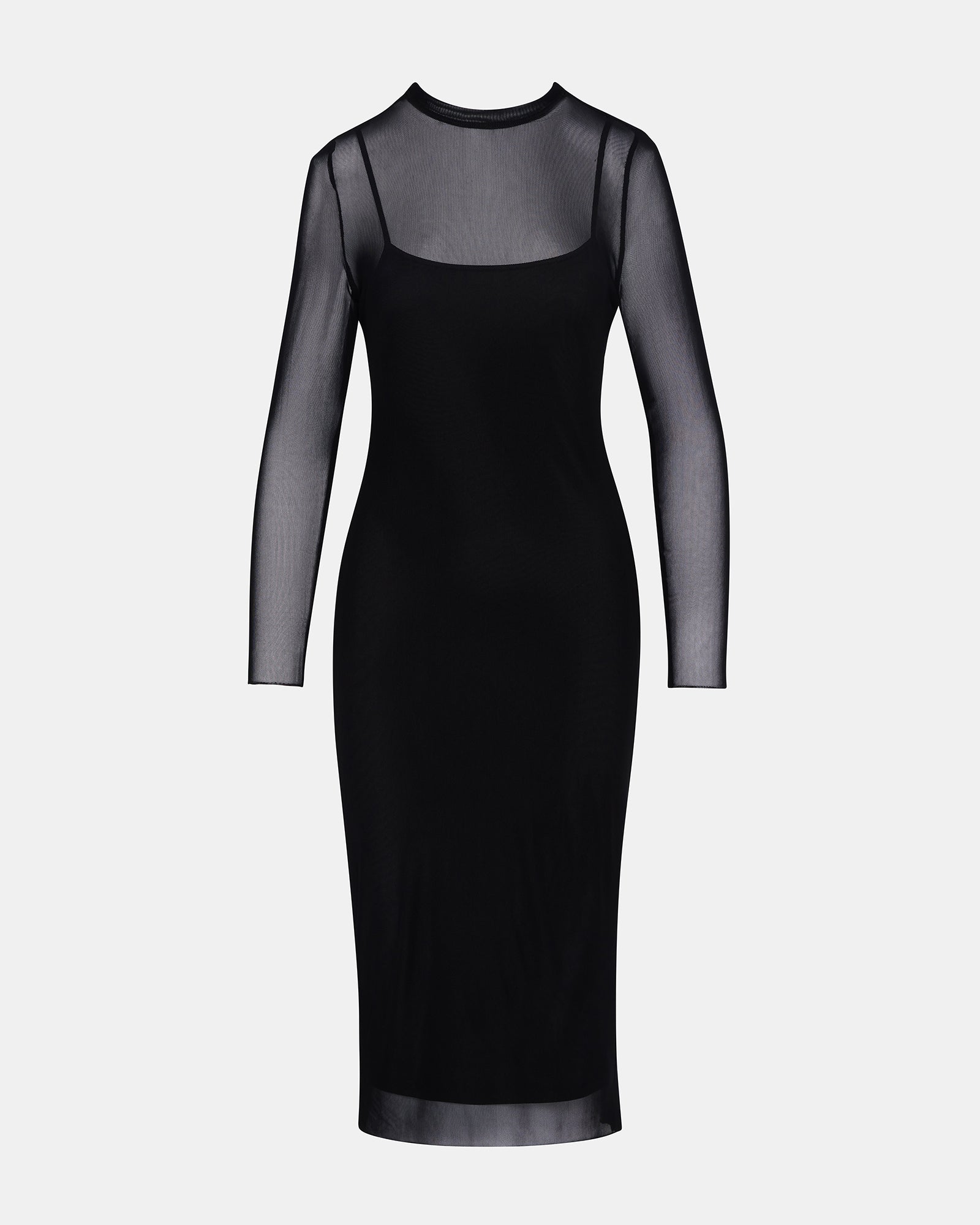 HAILEE DRESS BLACK-Cool A Warm