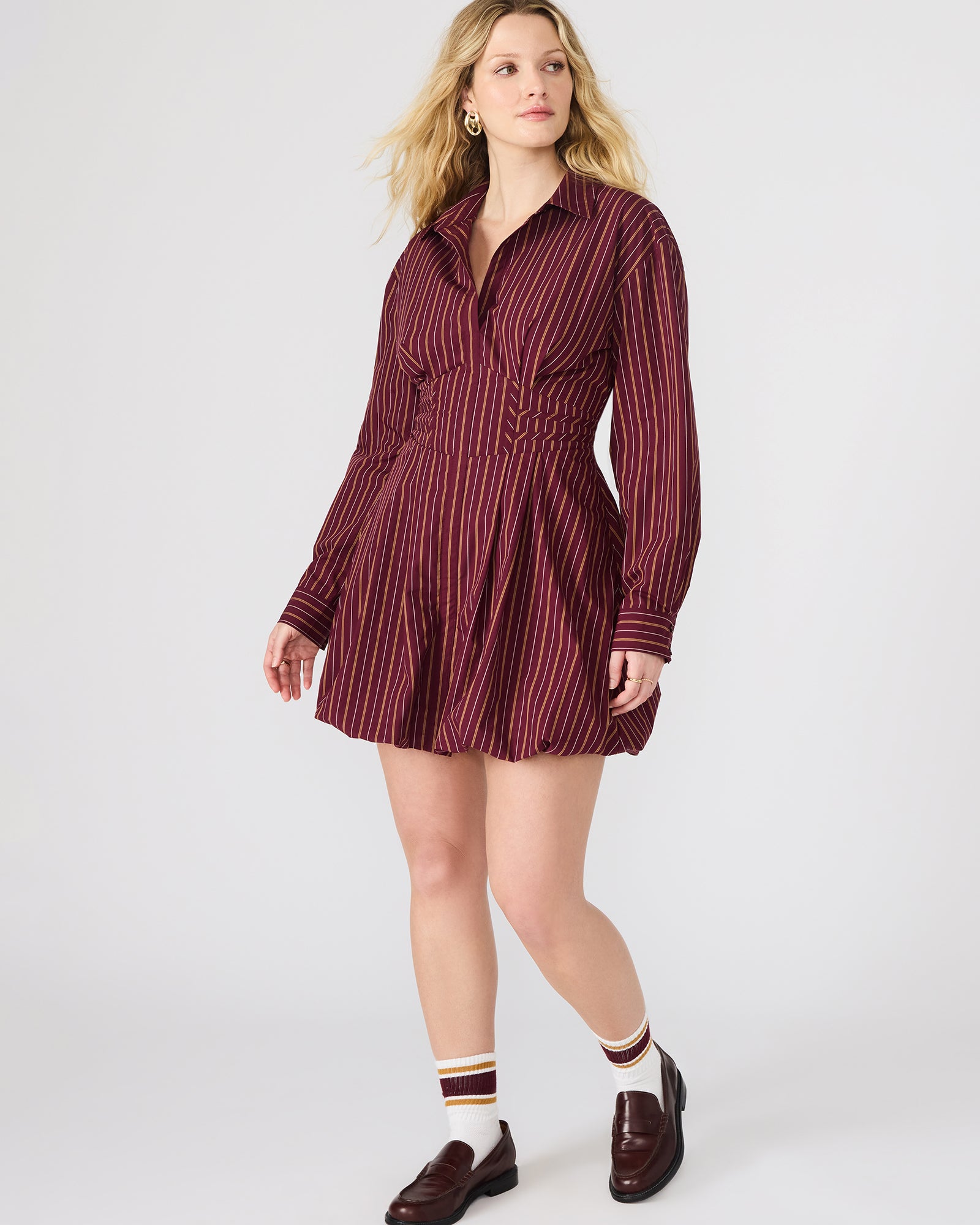 ARIELLE DRESS WINE-Cool A Warm
