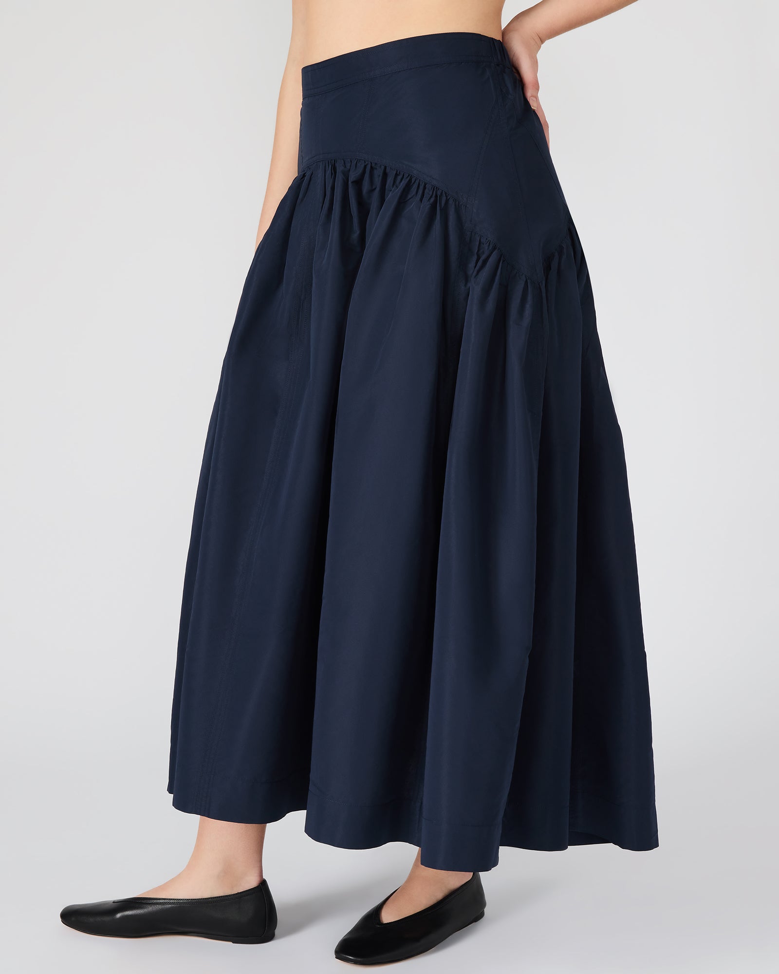 DELILAH SKIRT MIDNIGHT-Cool A Warm