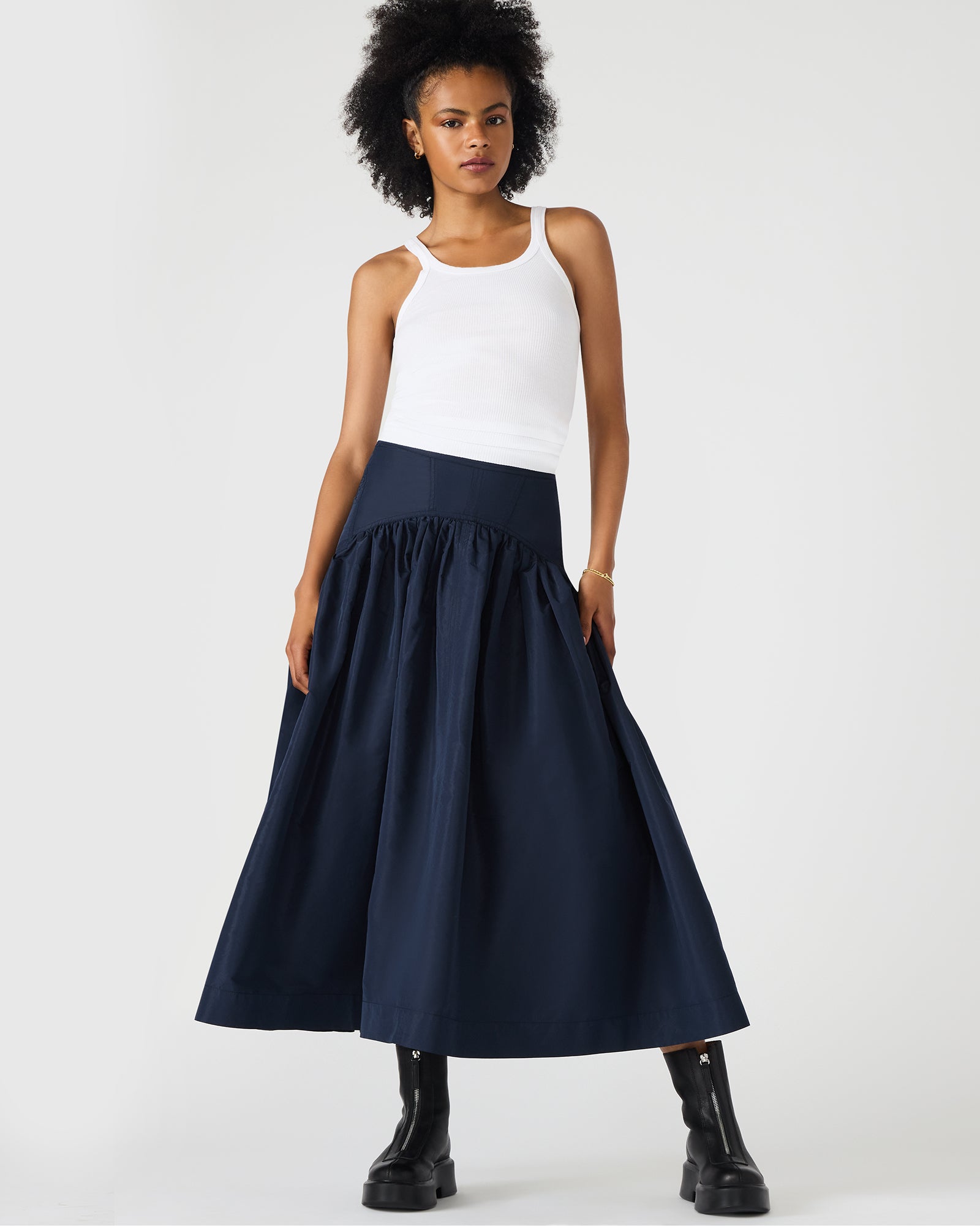 DELILAH SKIRT MIDNIGHT-Cool A Warm