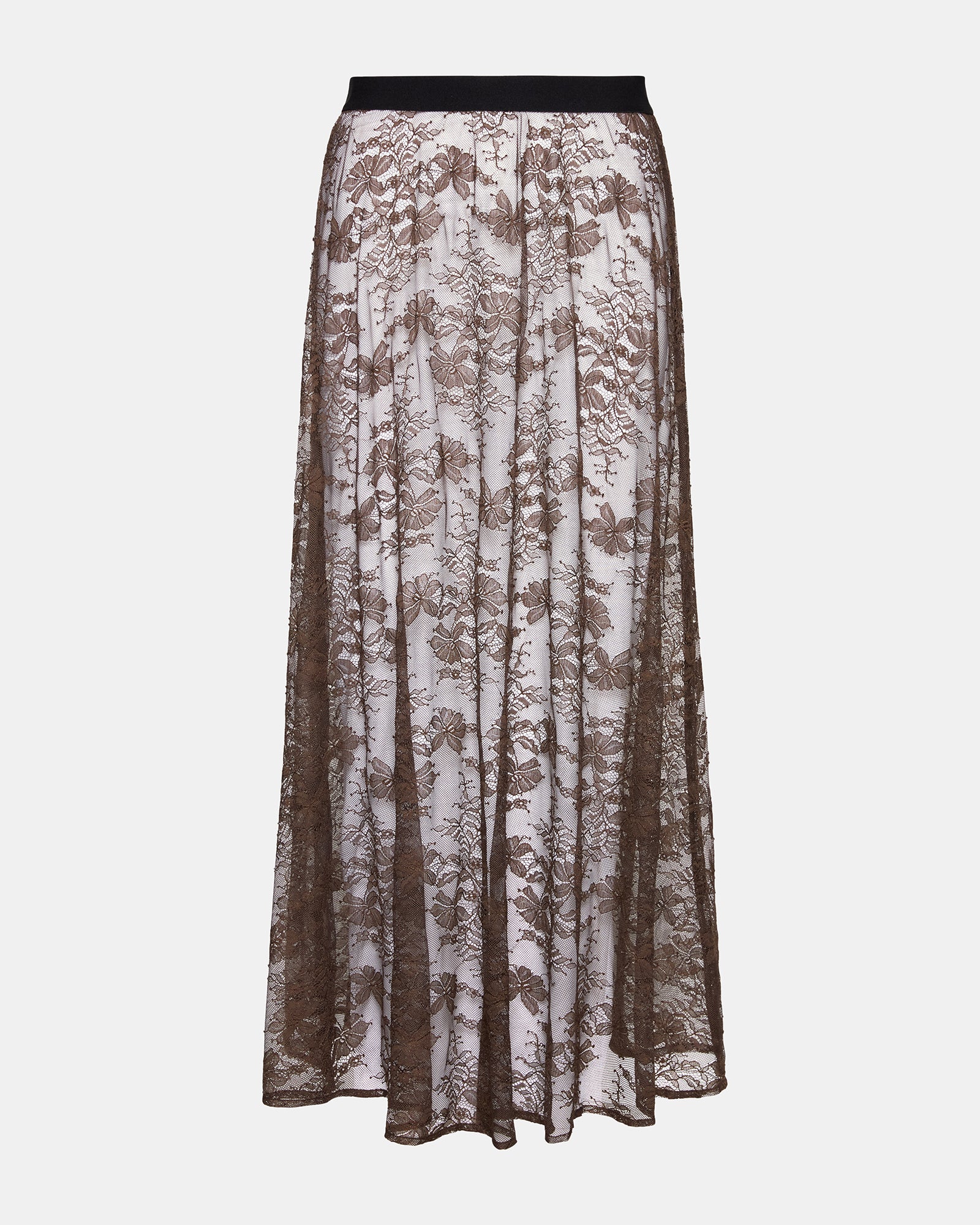 GISELA SKIRT DARK ESPRESSO-Cool A Warm