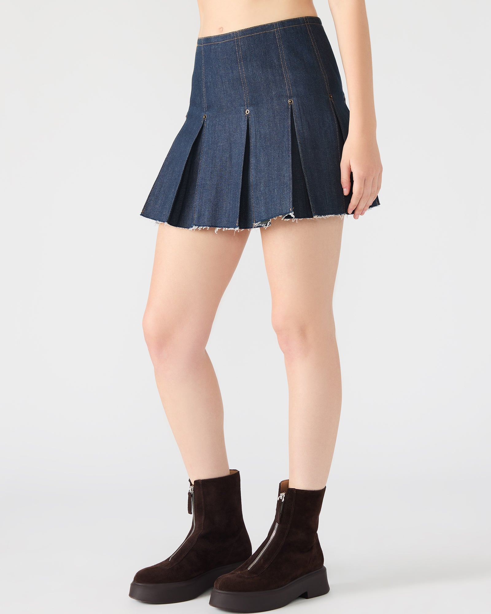 JOAN SKIRT DEEP INDIGO-Cool A Warm