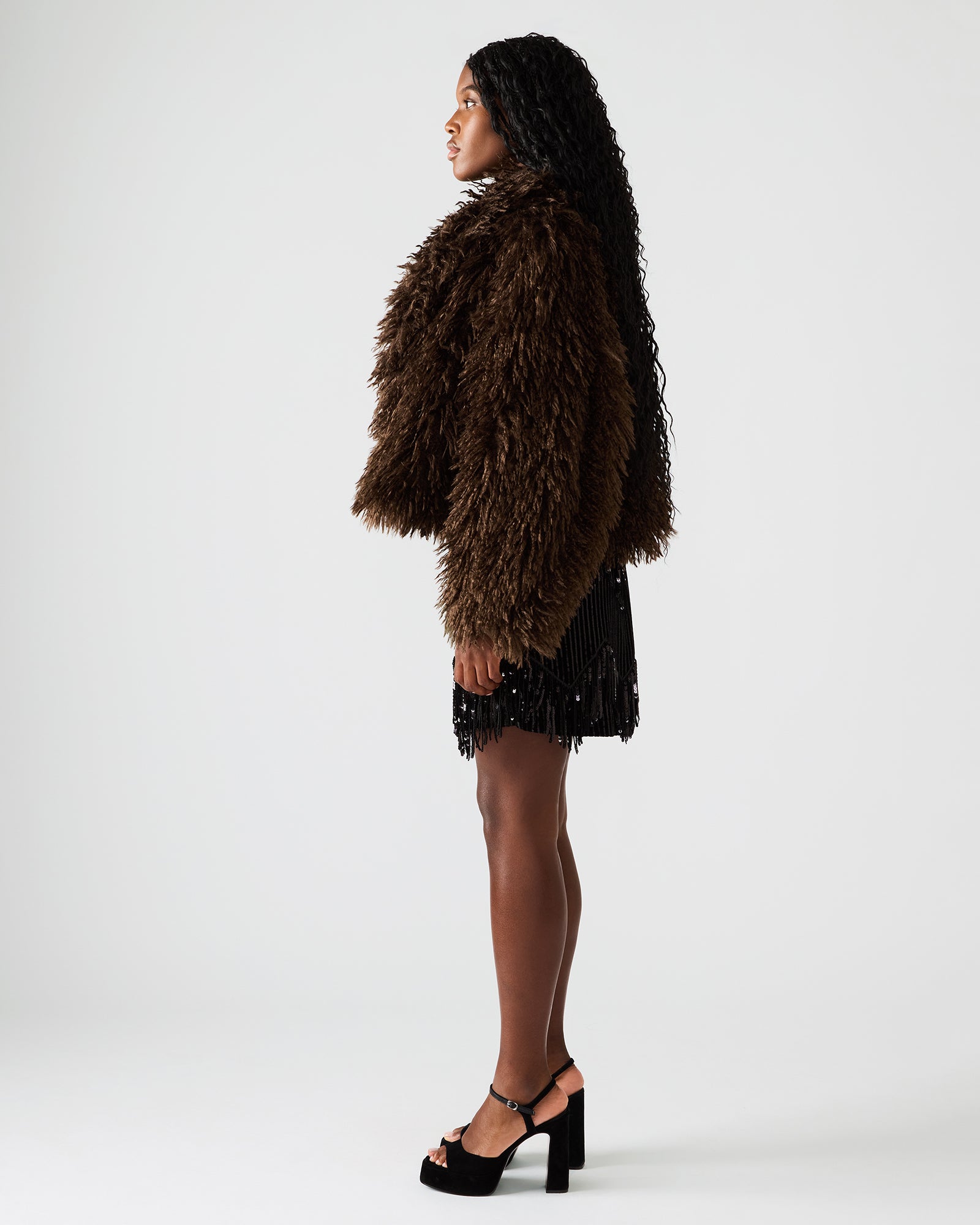 INAYA COAT DARK ESPRESSO-Cool A Warm