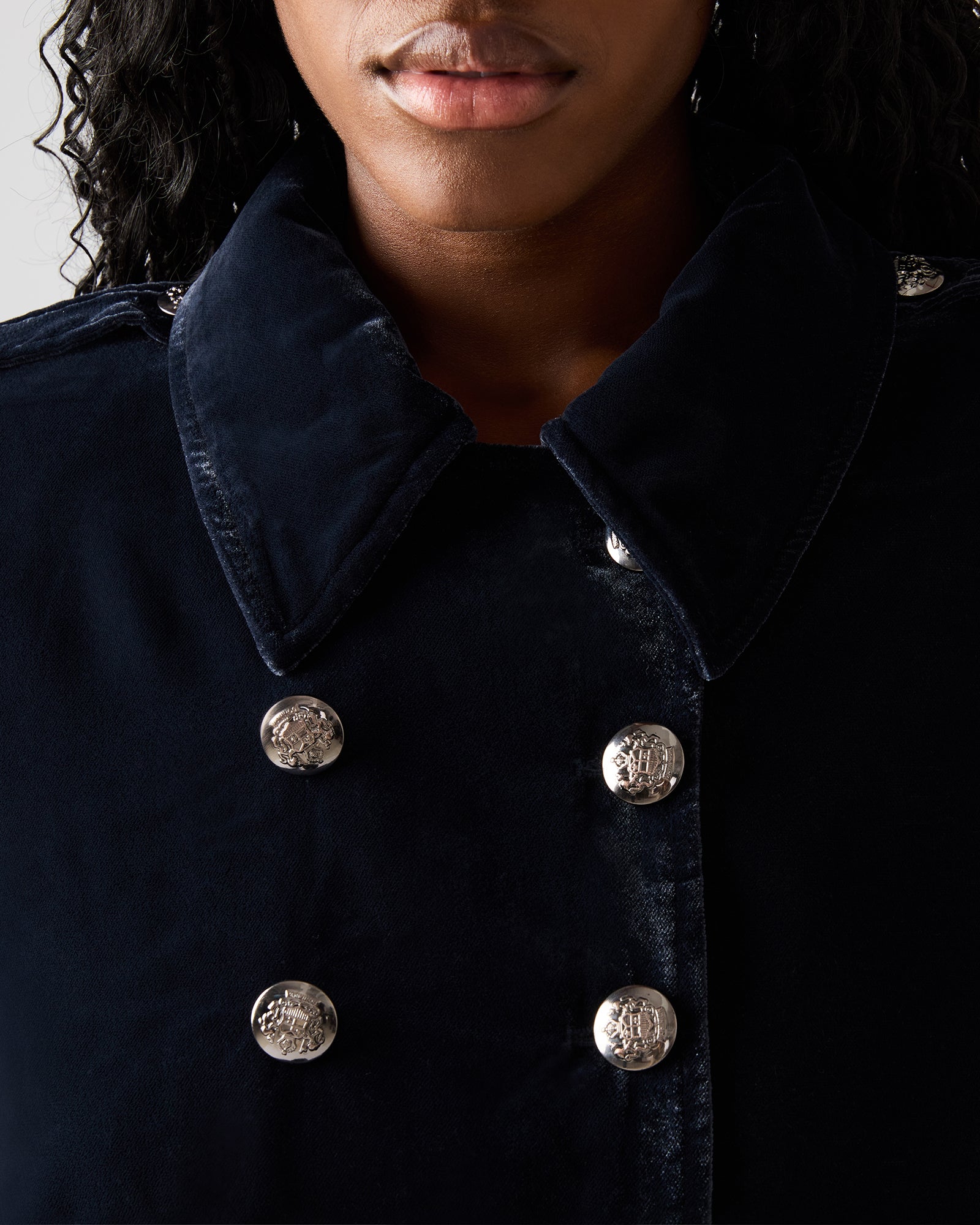 TONIA BLAZER INDIGO HAZE-Cool A Warm