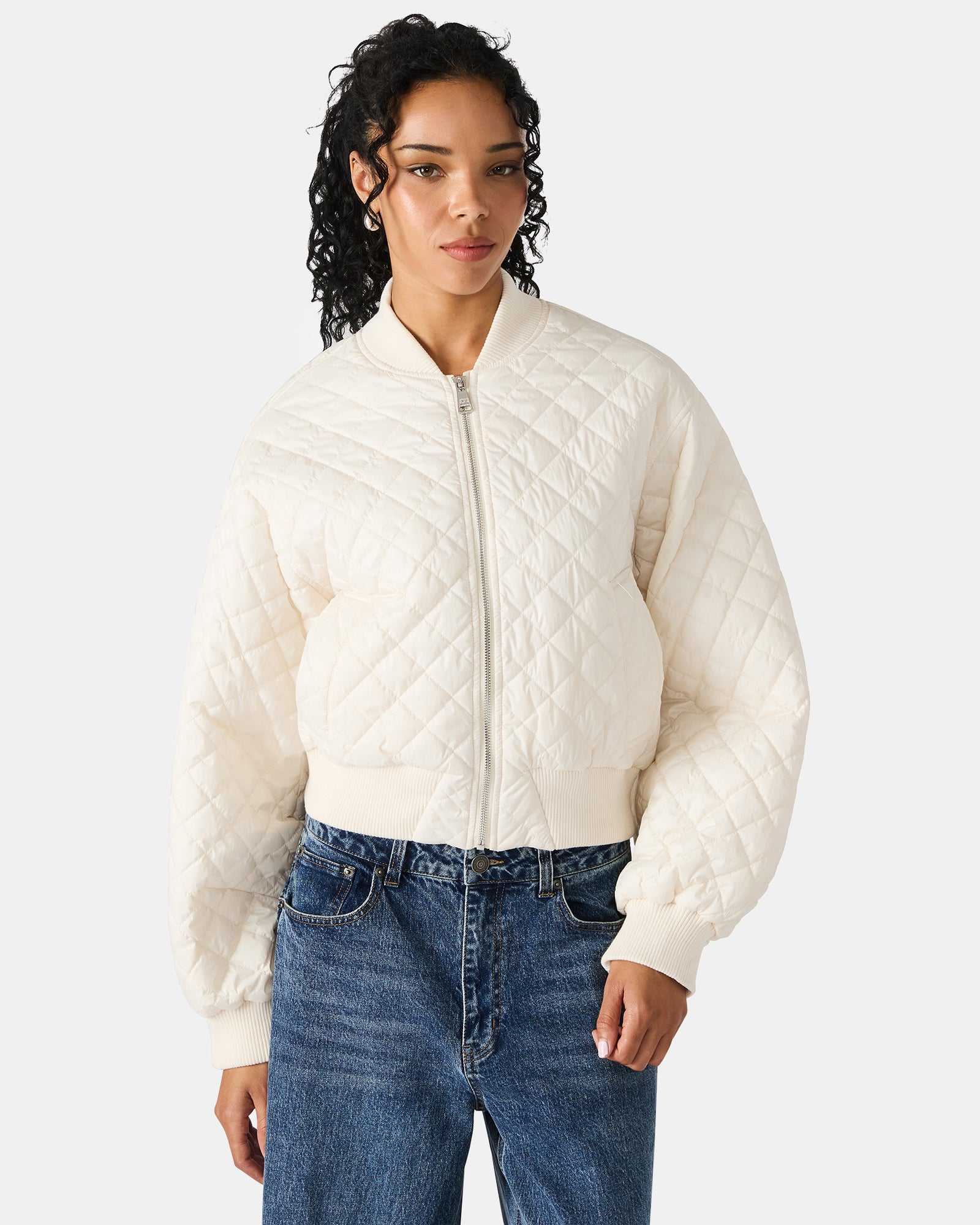 DARLA JACKET IVORY-Cool A Warm