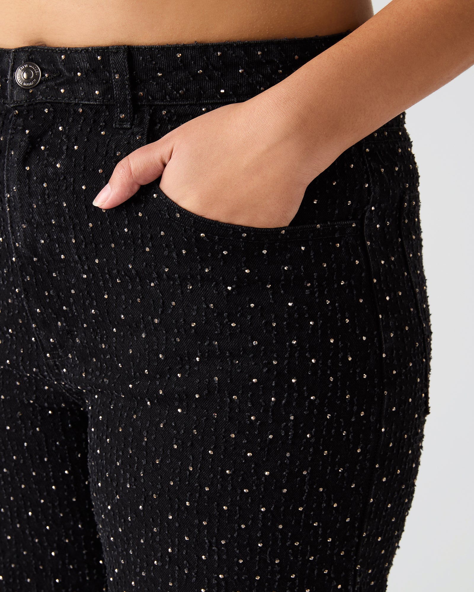 AVALINE CRYSTAL JEAN BLACK-Cool A Warm