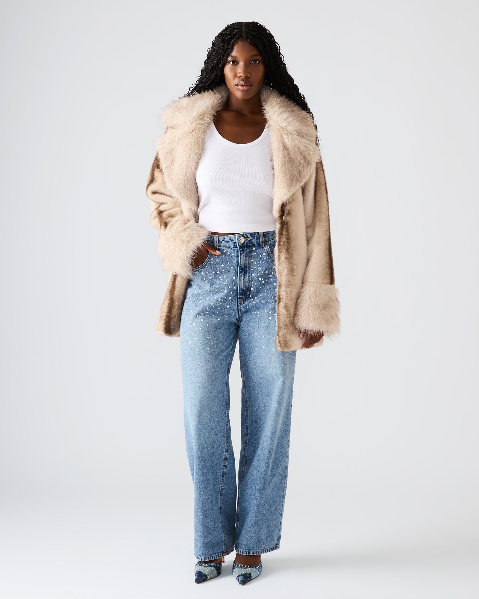 TAYLOR JEAN FOREVER BLUE-Cool A Warm