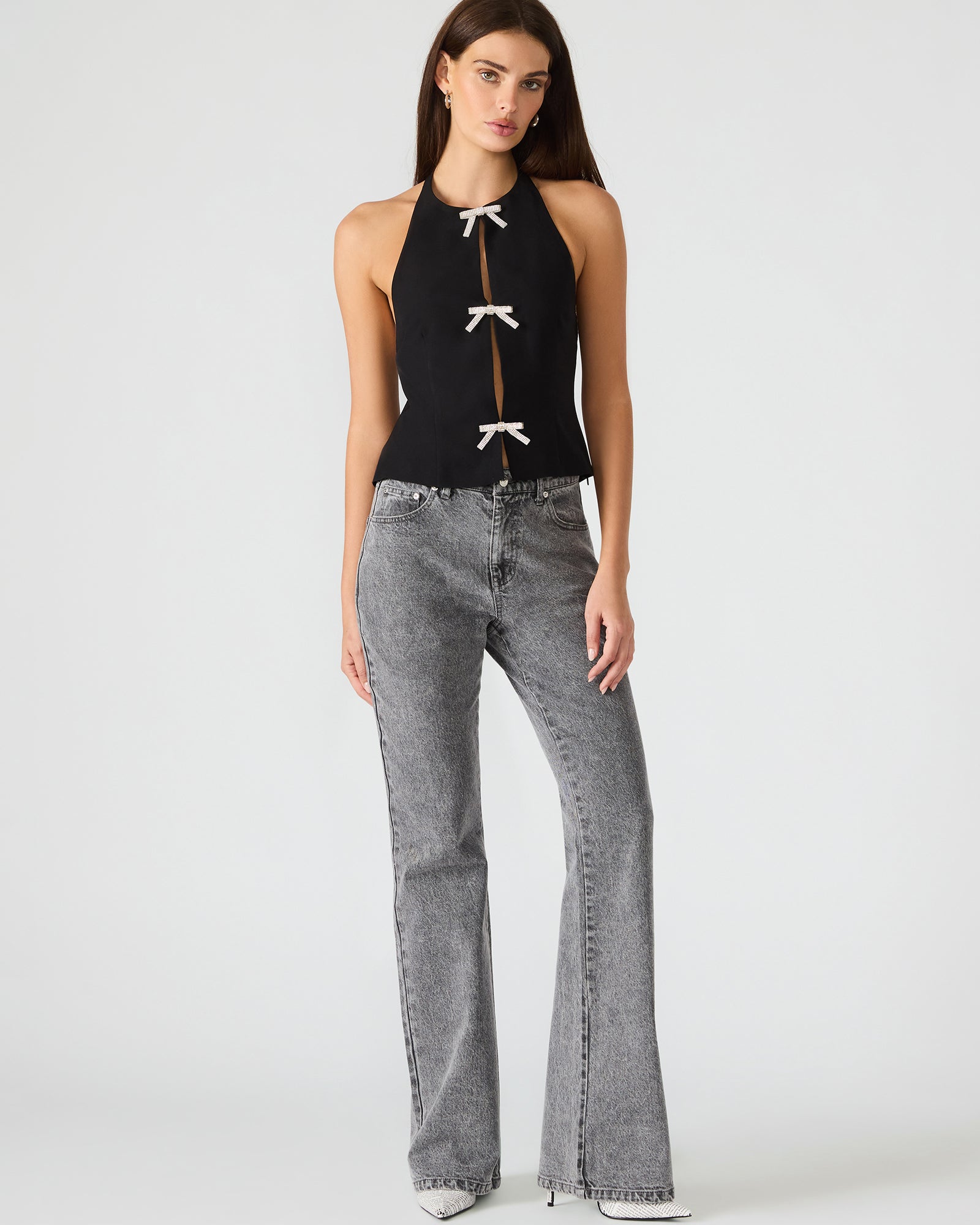 JUVIA TOP BLACK-Cool A Warm