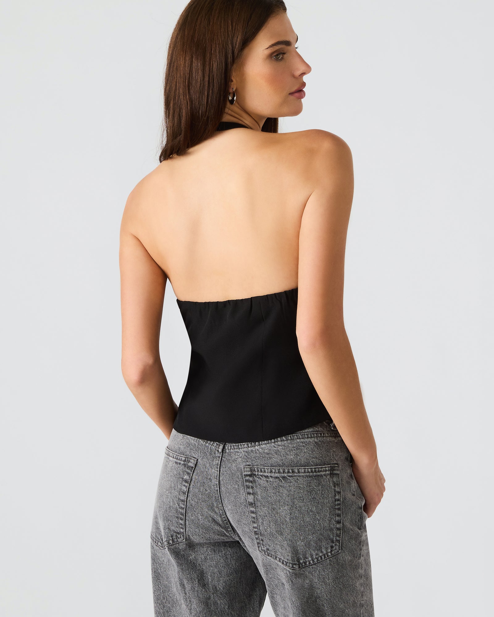 JUVIA TOP BLACK-Cool A Warm