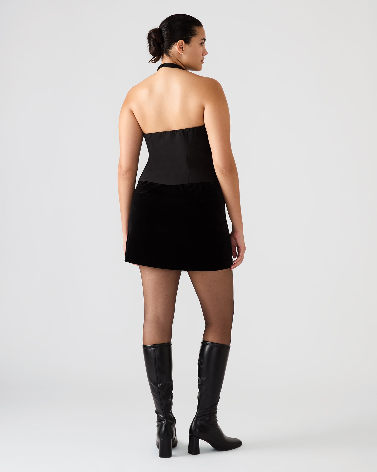 JUVIA TOP BLACK-Cool A Warm