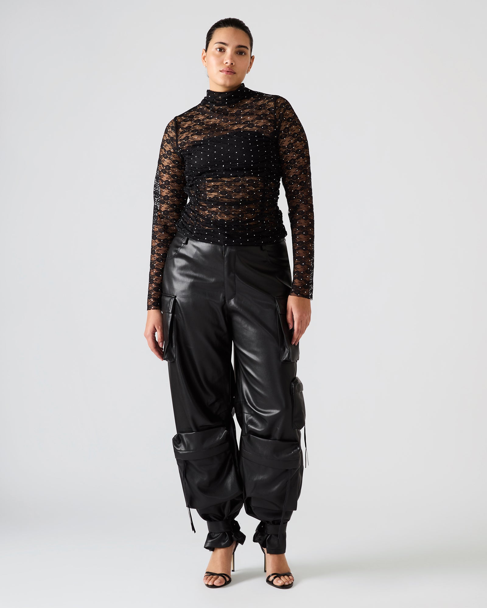 BAYLEE TOP BLACK-Cool A Warm