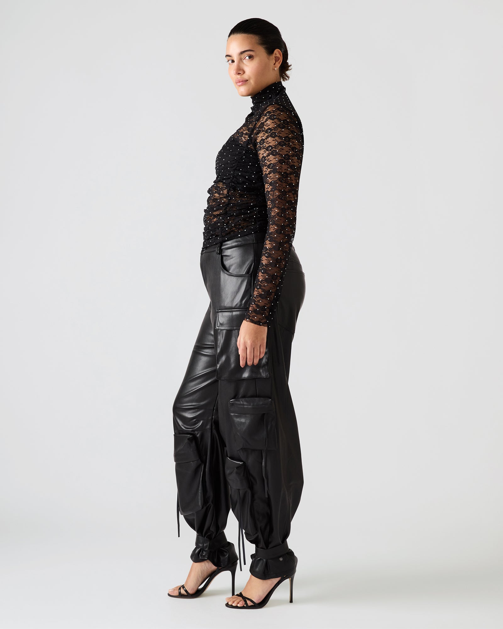 BAYLEE TOP BLACK-Cool A Warm