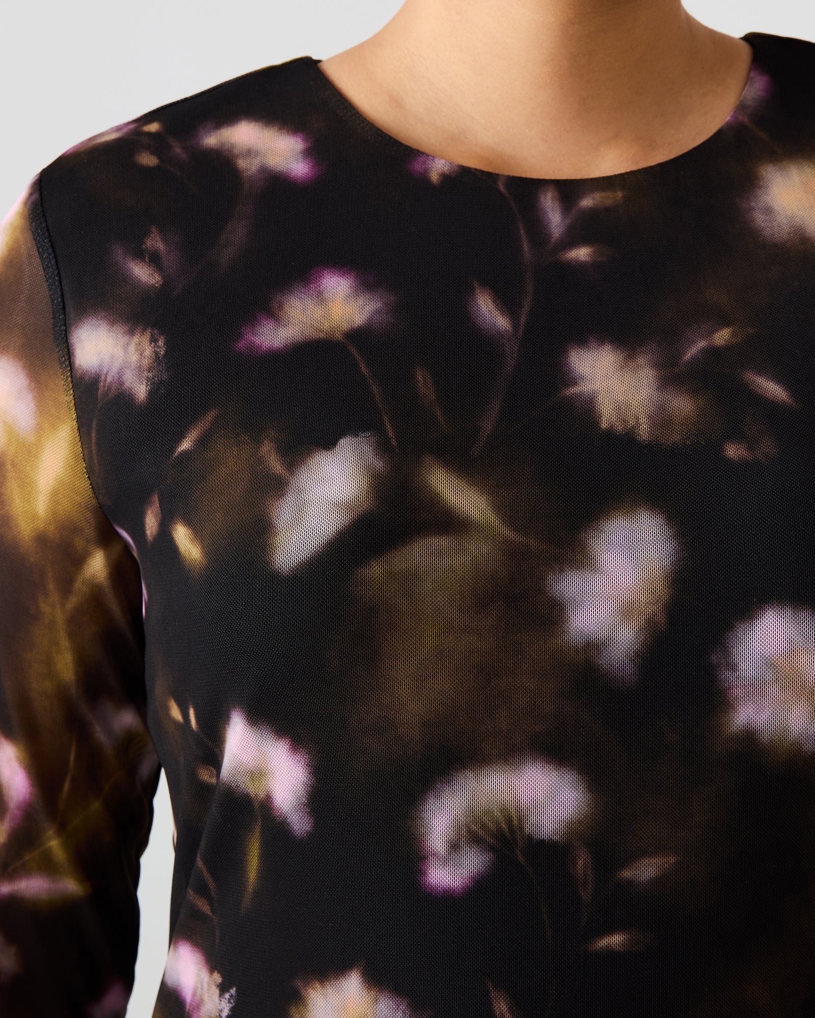 BLISS DRESS BLACK DITSY FLORAL-Cool A Warm