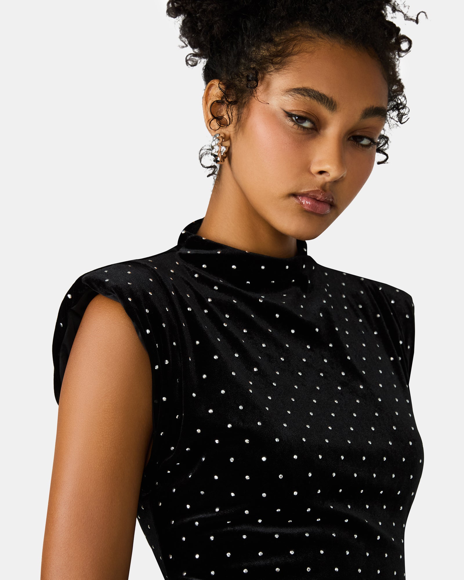 ASTORIA DRESS BLACK-Cool A Warm