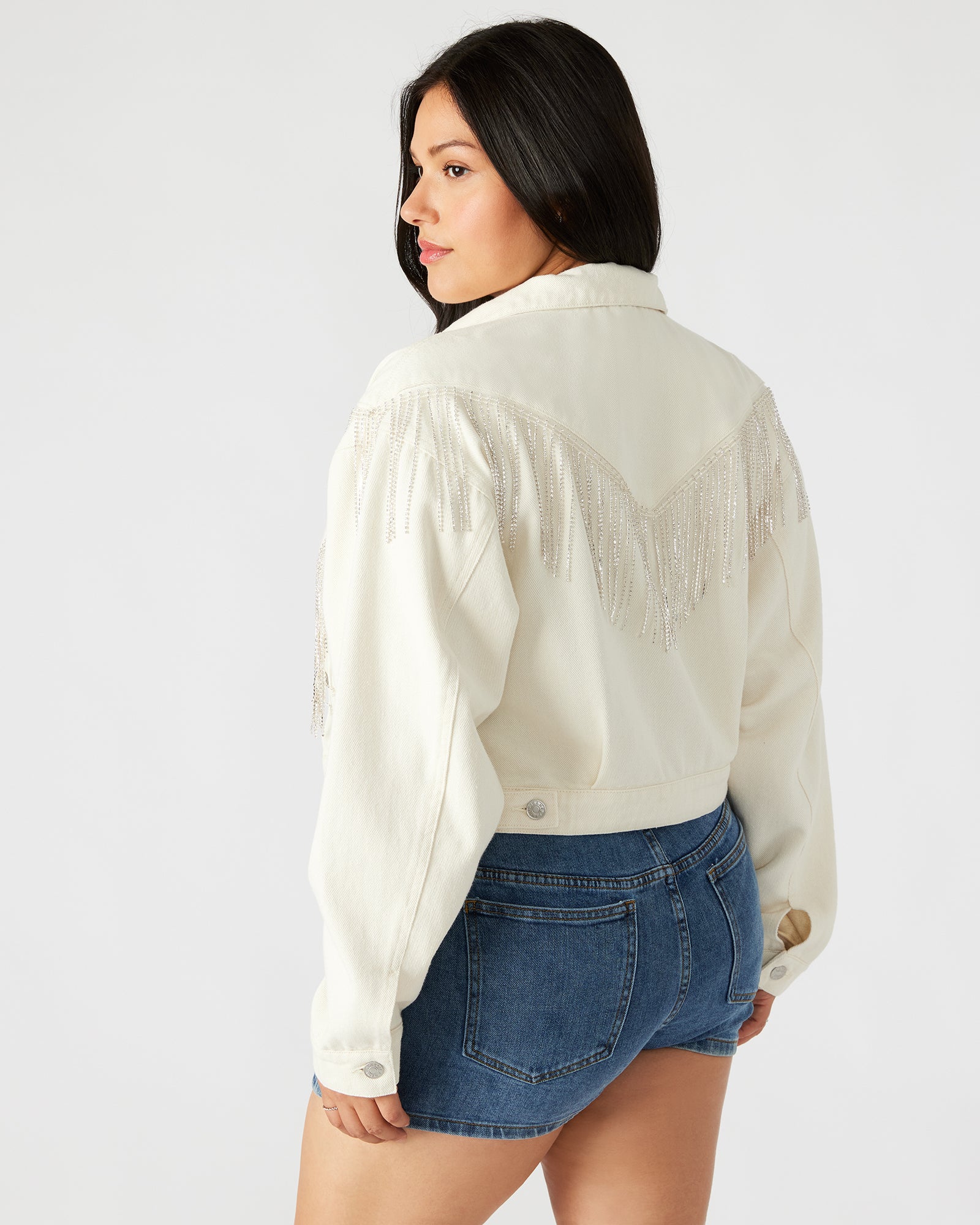 CANYON DENIM JACKET CREAM-Cool A Warm