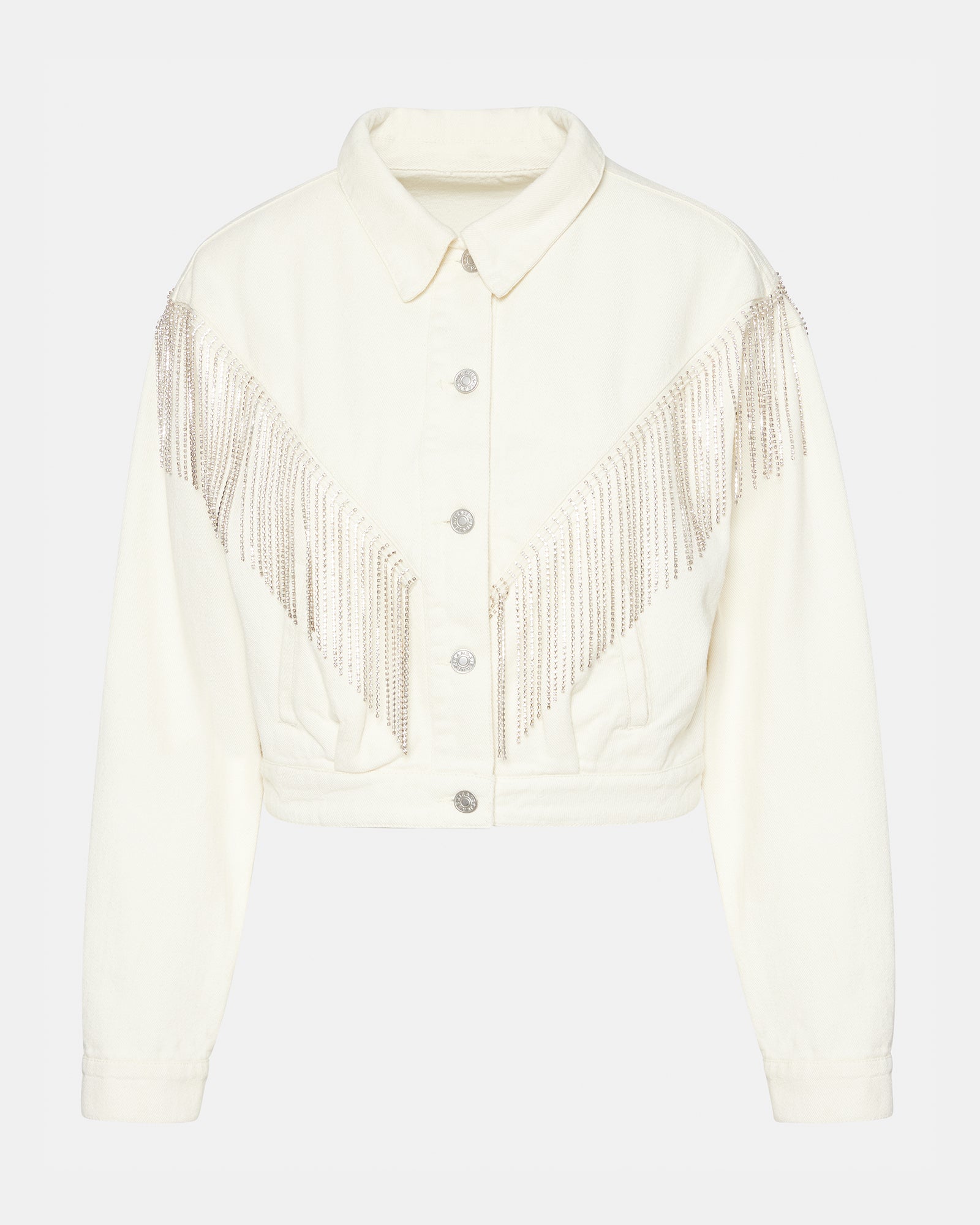 CANYON DENIM JACKET CREAM-Cool A Warm