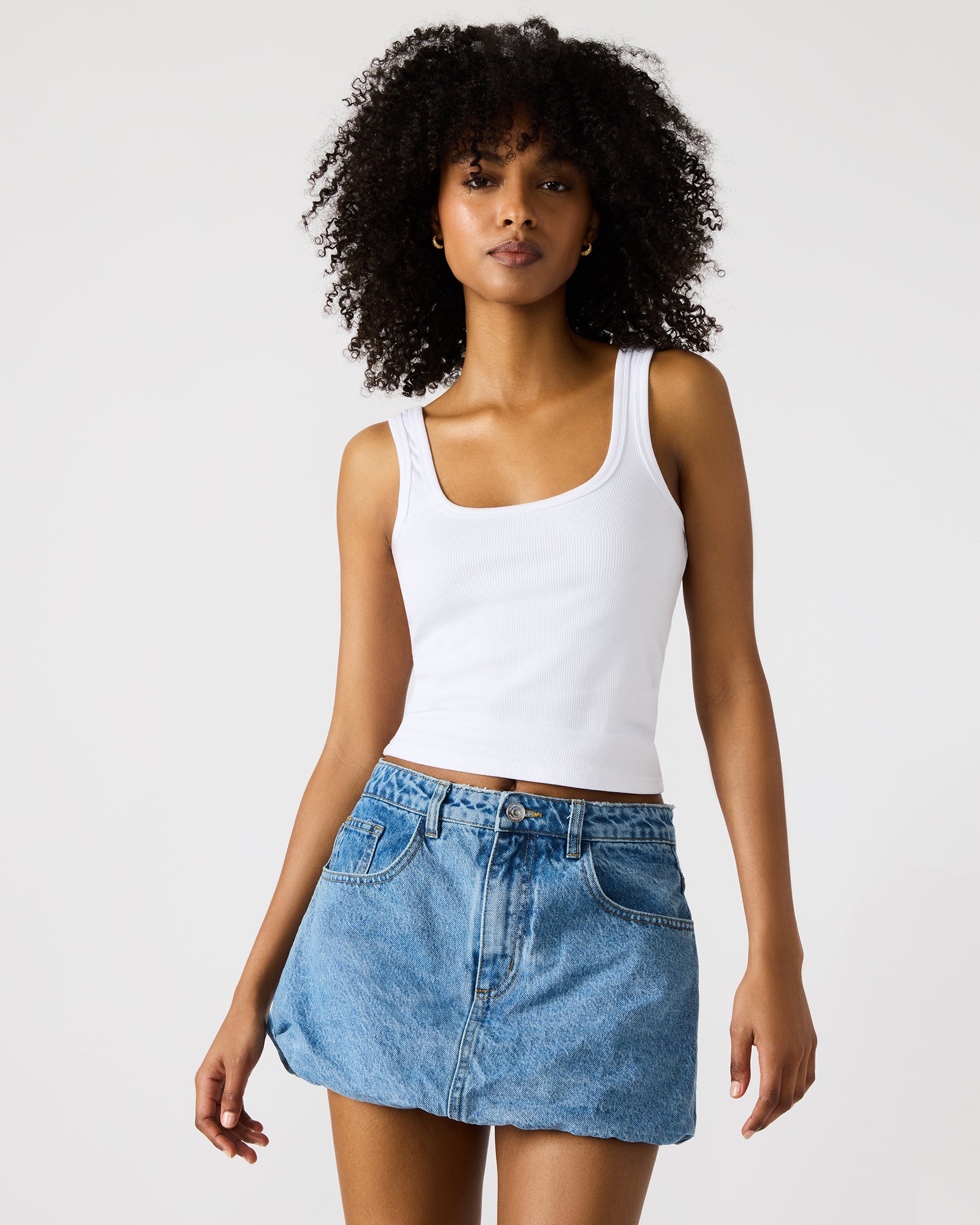 SIMONA DENIM SKIRT-Cool A Warm