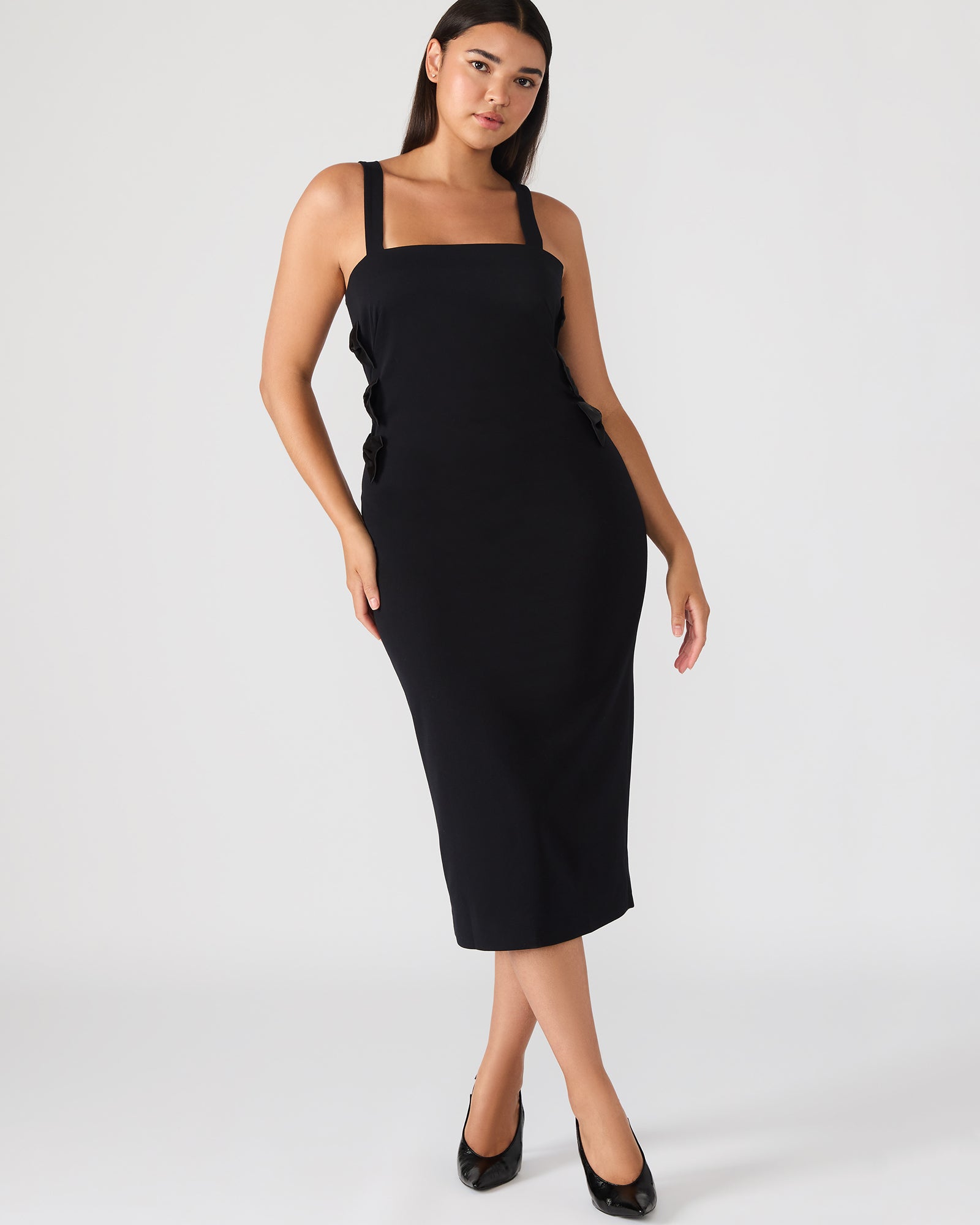 RENE DRESS BLACK-Cool A Warm