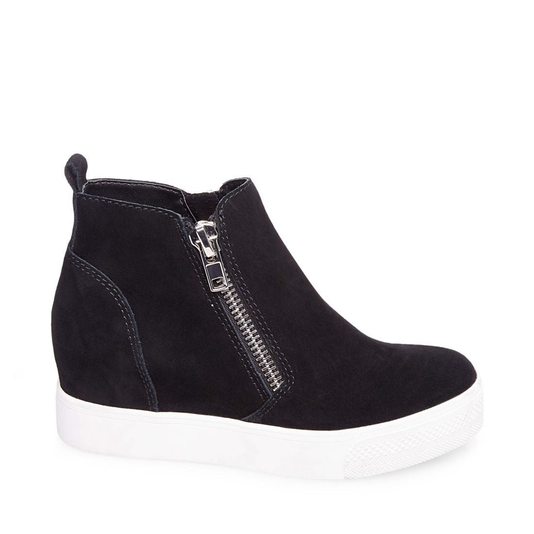 WEDGIE BLACK SUEDE - SM REBOOTED-Cool A Warm