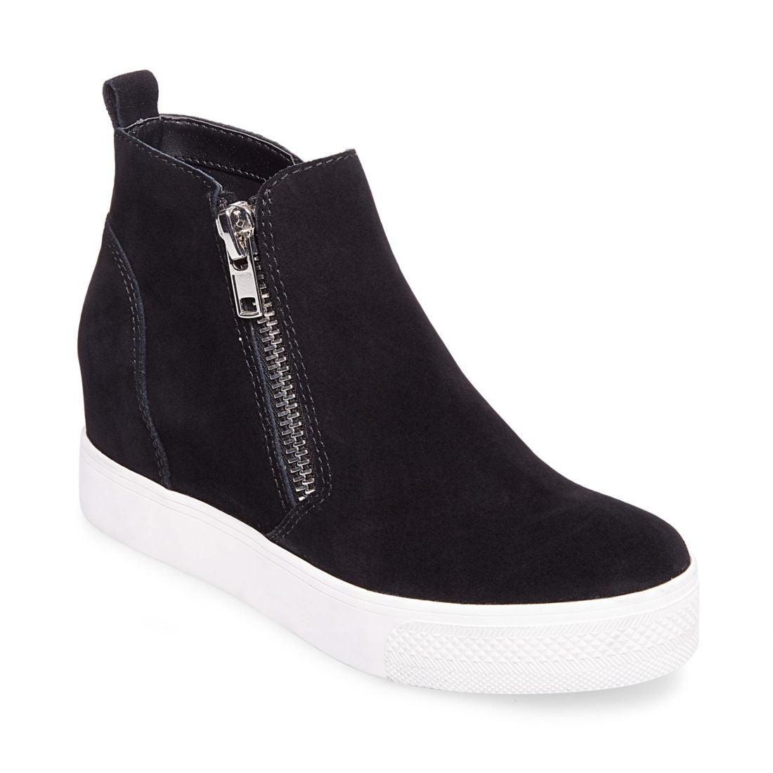 WEDGIE BLACK SUEDE - SM REBOOTED-Cool A Warm