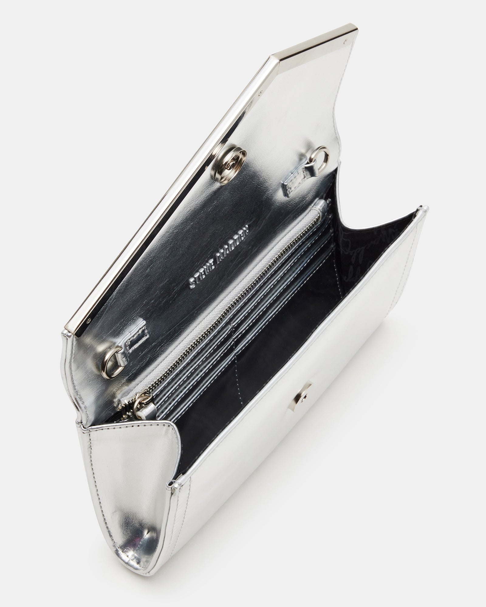 CLUTCHD BAG SILVER-Cool A Warm