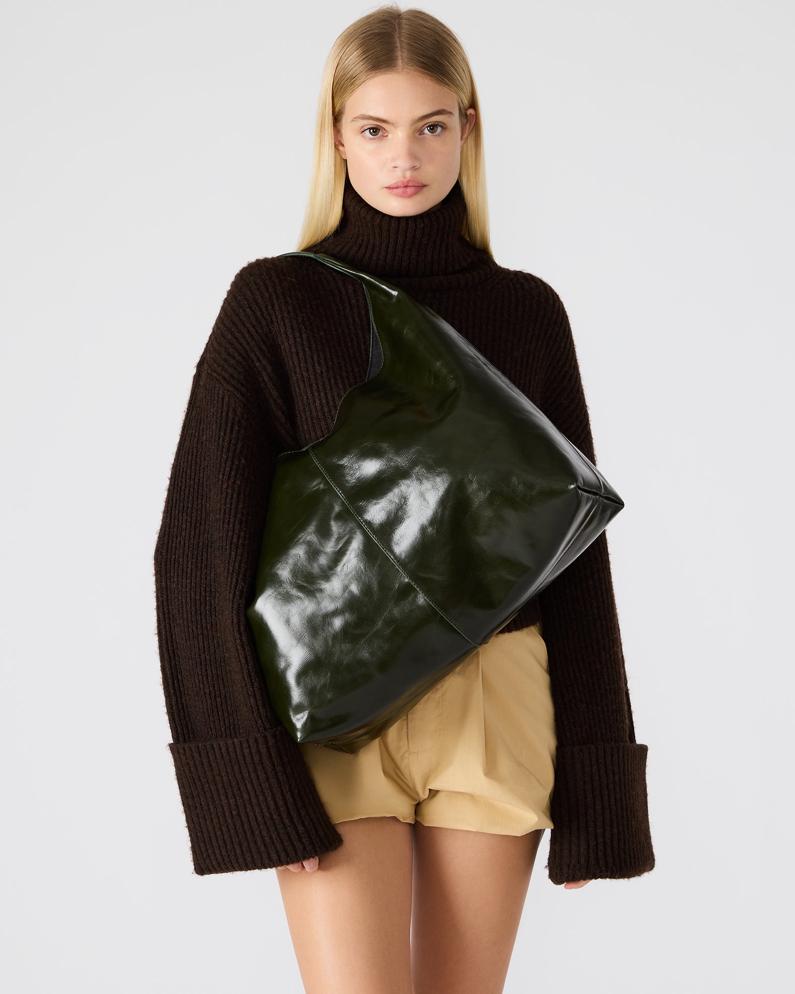 COLLINS BAG OLIVE-Cool A Warm